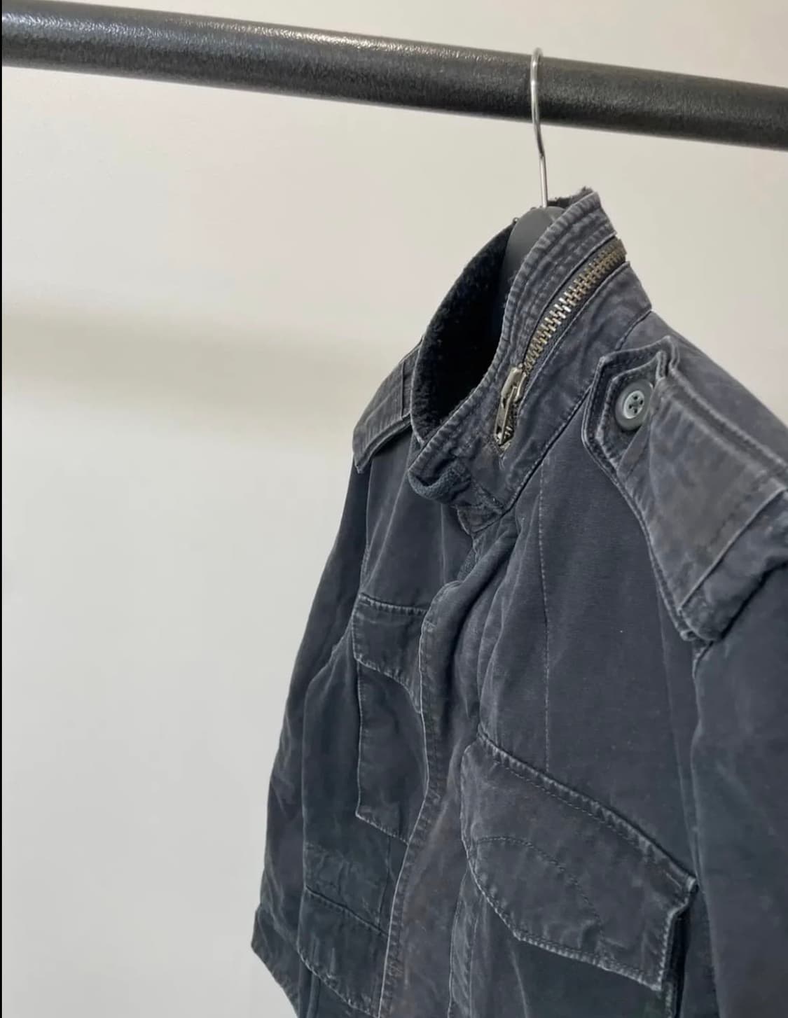 Gap 갭 플라이어 알파인 빈티지워싱 야상 필드 자켓 블랙 상품이미지3