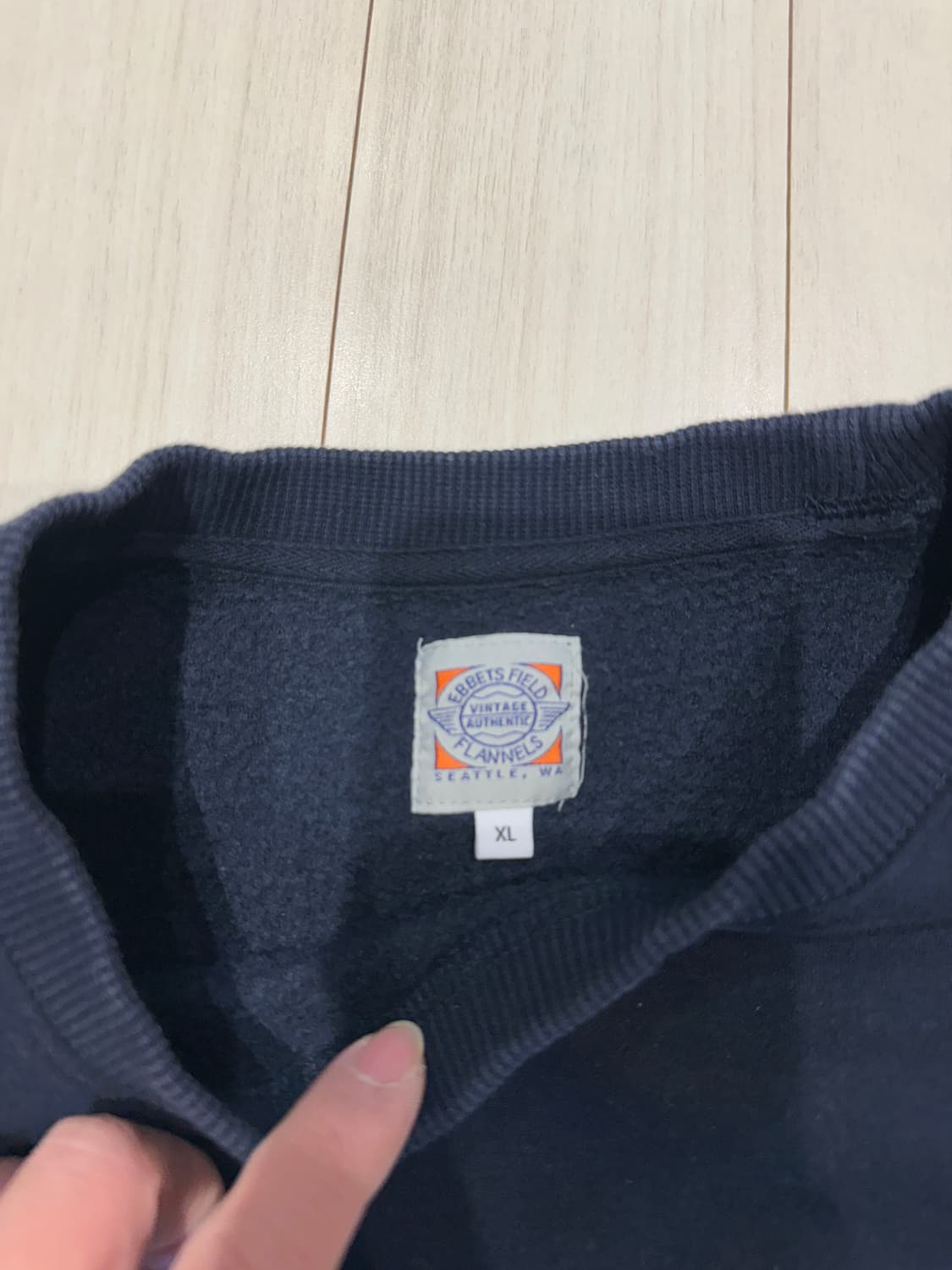 이벳필드 맨투맨 XL 상품이미지2