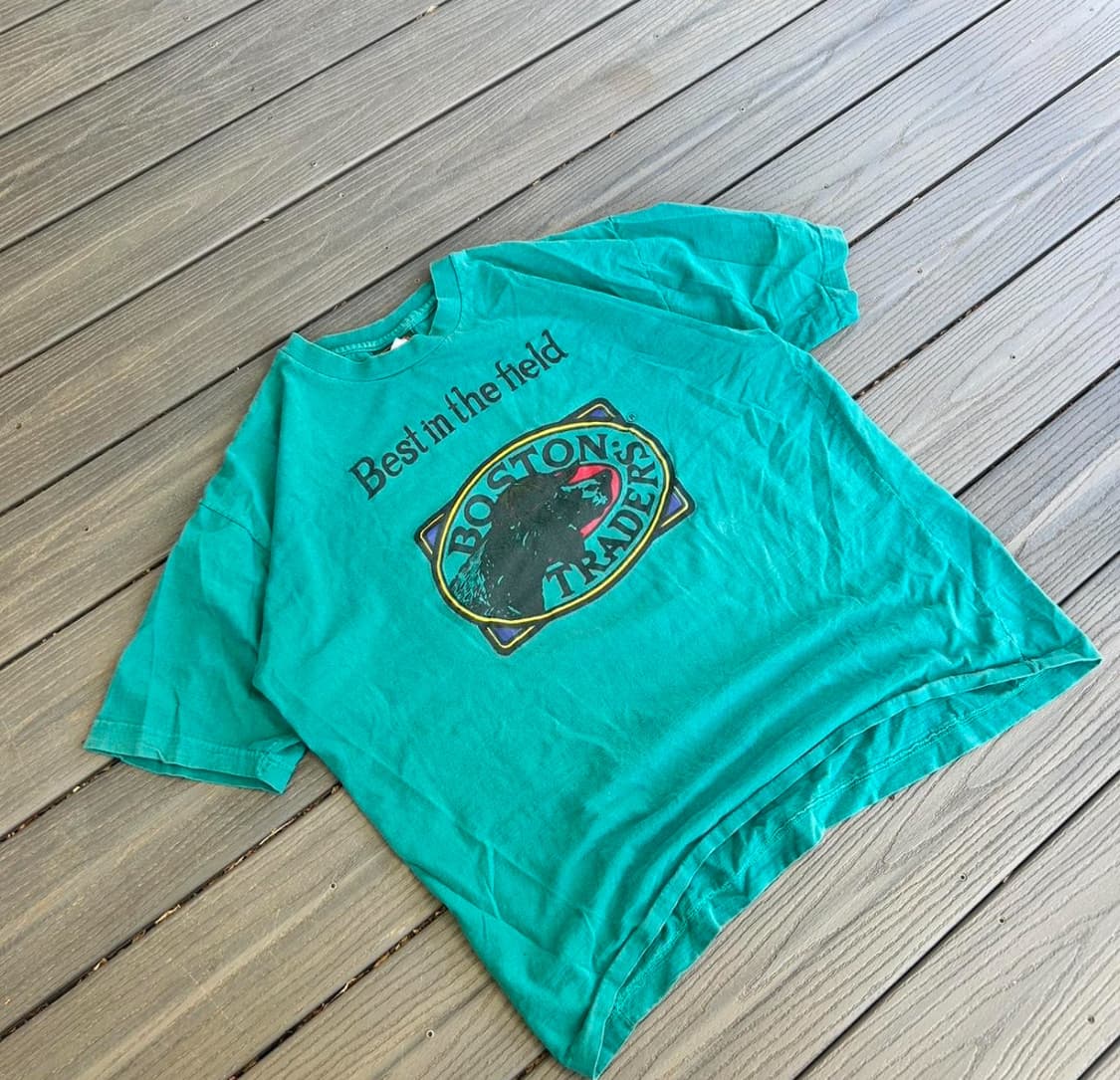 90’s 빈티지 Boston Traders 티셔츠 XL 상품이미지4