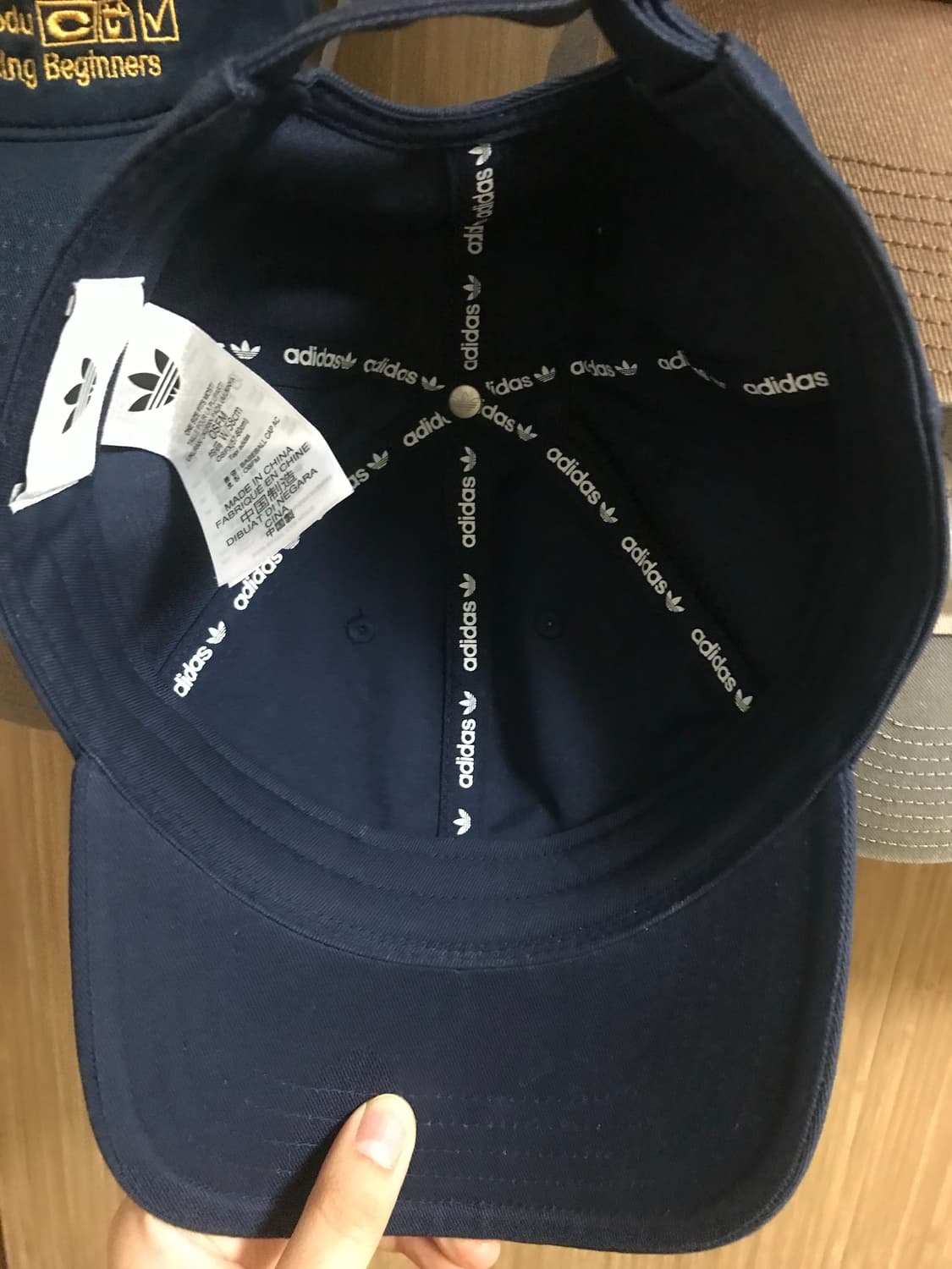 아디다스 트레포일 베이스볼 캡 네이비 상품이미지2