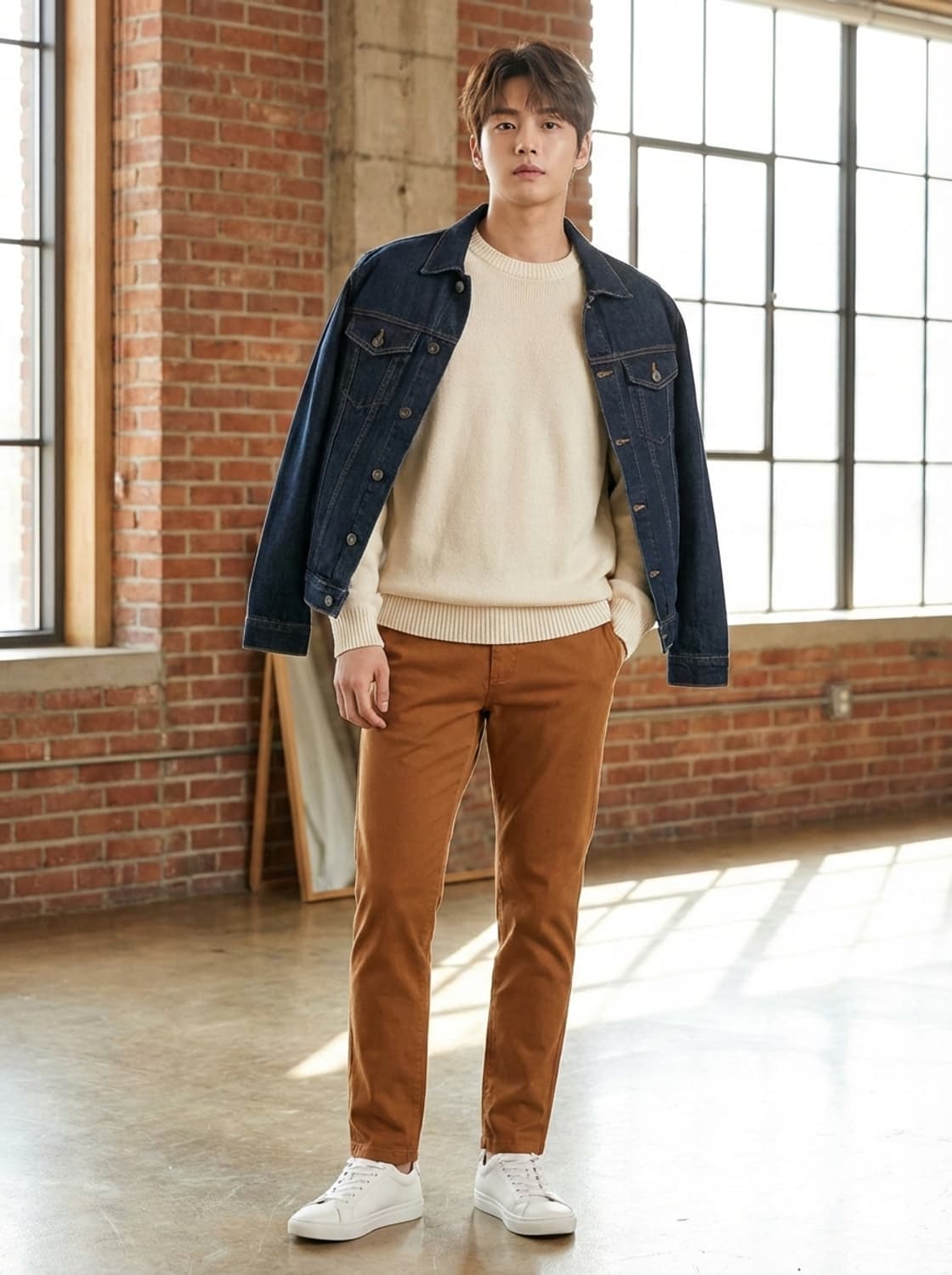 PS 폴스미스 카멜 브라운 치노 팬츠 상품이미지1