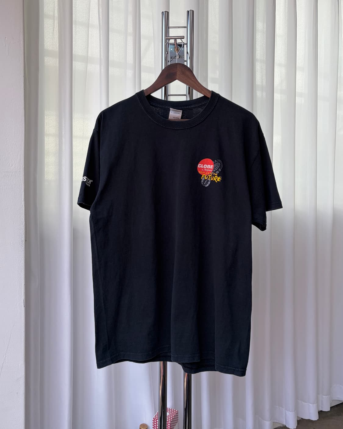 [L]길단 울트라 코튼 GLOBE 반팔 티셔츠 상품이미지4