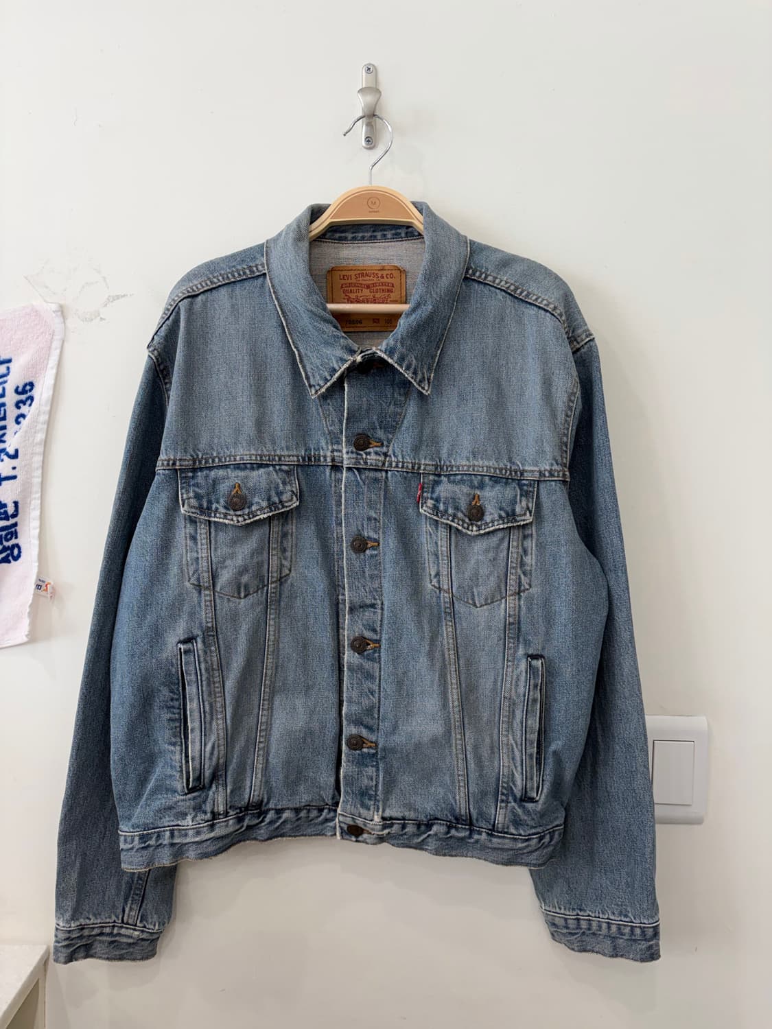 243. 리바이스 데님자켓 청자켓 빈티지 상품이미지1