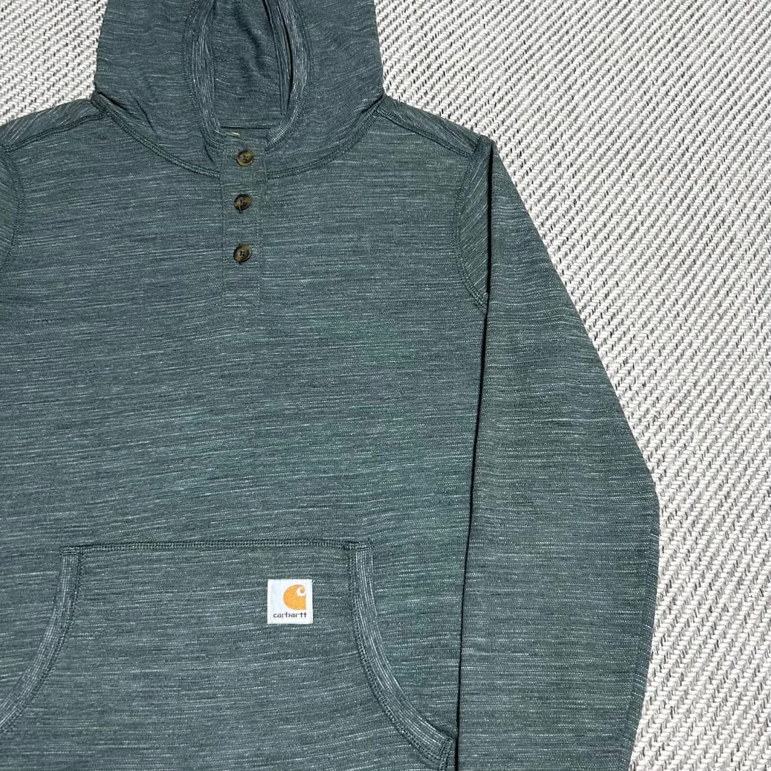 [M] Carhartt 칼하트 우먼즈 헨리넥 후드티 상품이미지2