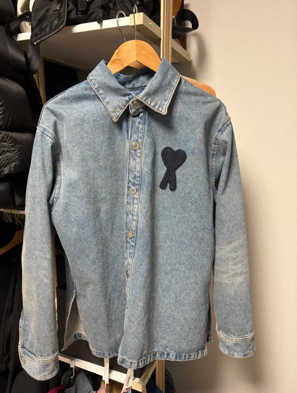 아미 빅하트로고 오버셔츠 상품이미지4