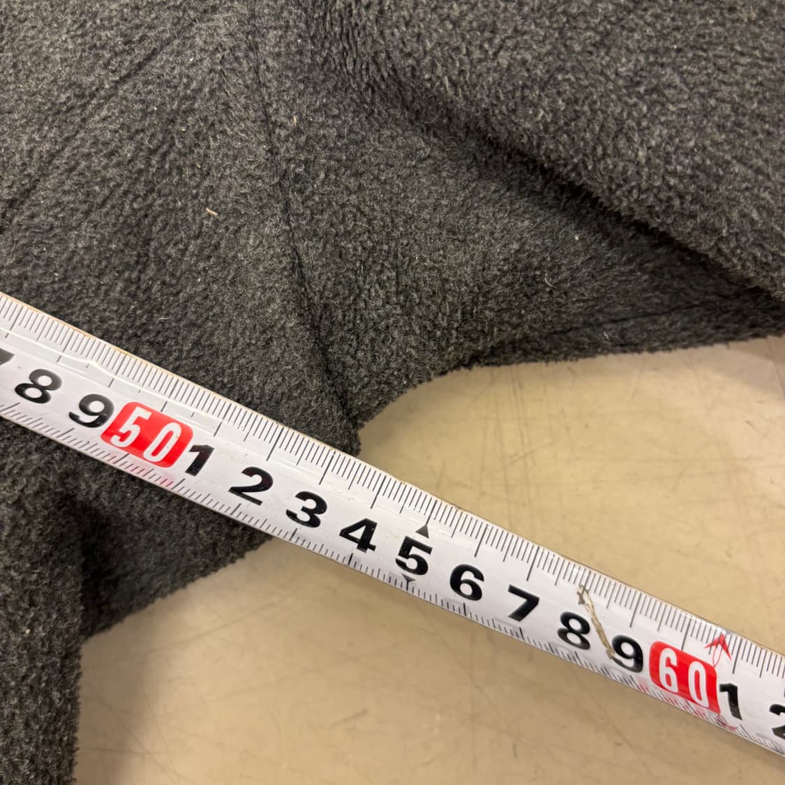 노스페이스 차콜 스몰로고 플리스 집업 상품이미지5