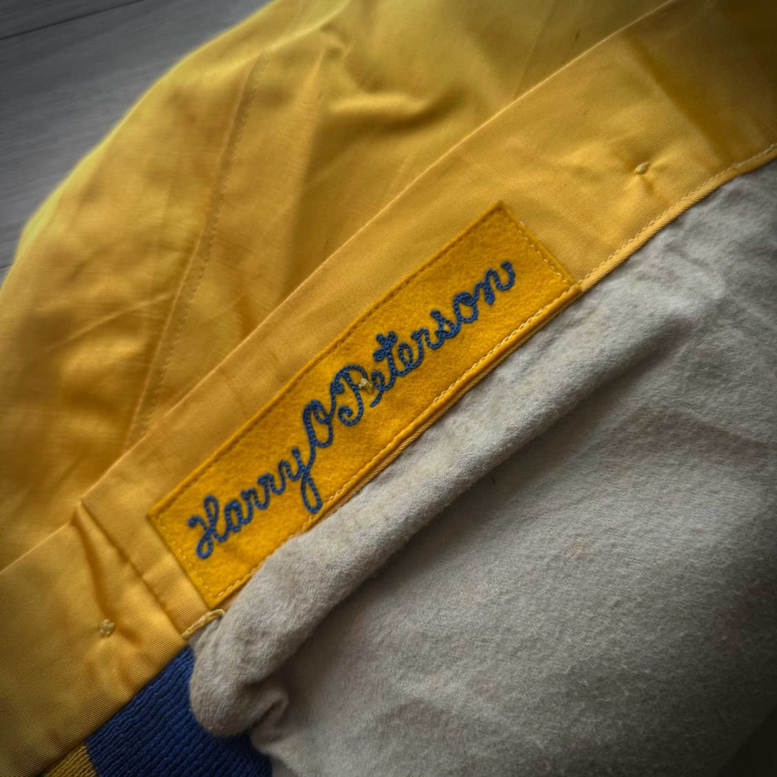 40s USA Vintage Satin Stadium Jacket 상품이미지9