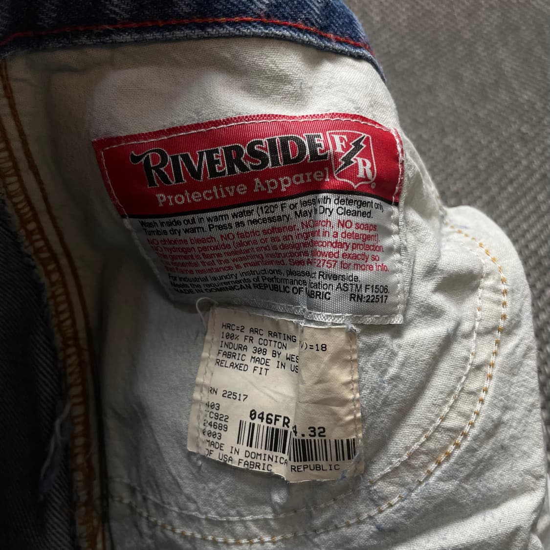 (33) 웨스텍스 인듀라 중청 워싱 데님 팬츠 상품이미지5