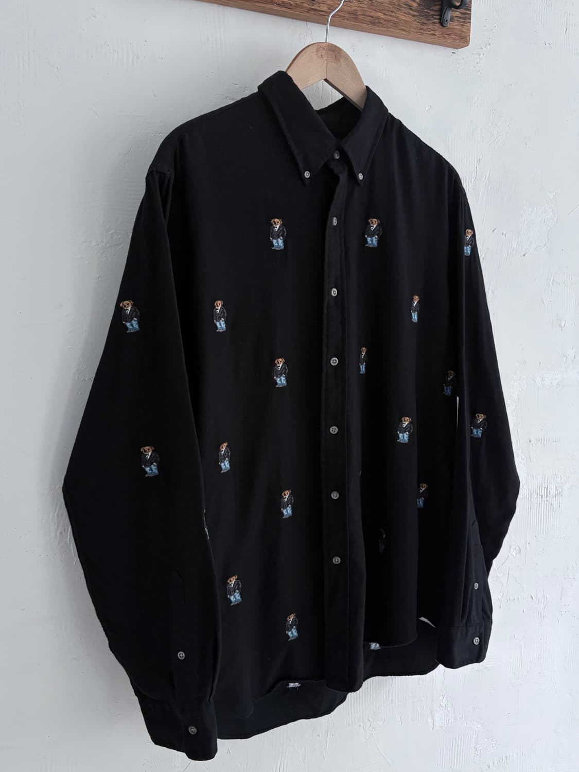 Polo 폴로 랄프로렌 신형 베어 자수 버튼 다운 셔츠 상품이미지6