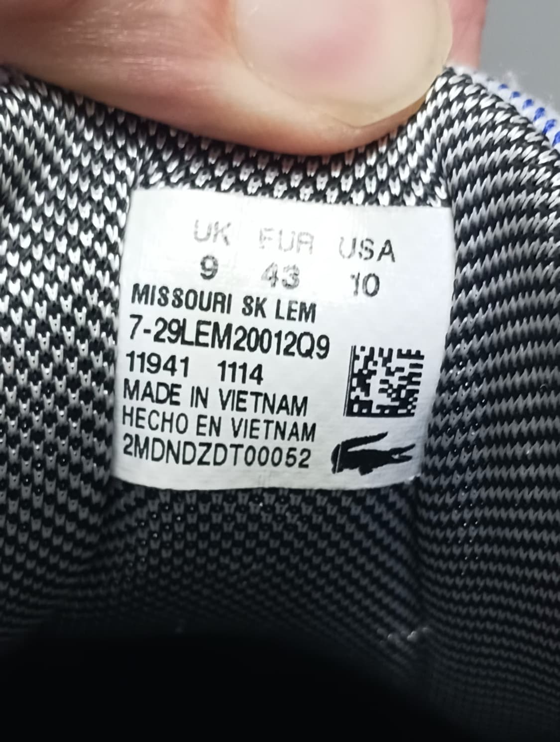 [280] 라코스테 라이브 2015 미주리 스니커즈 운동화 상품이미지9