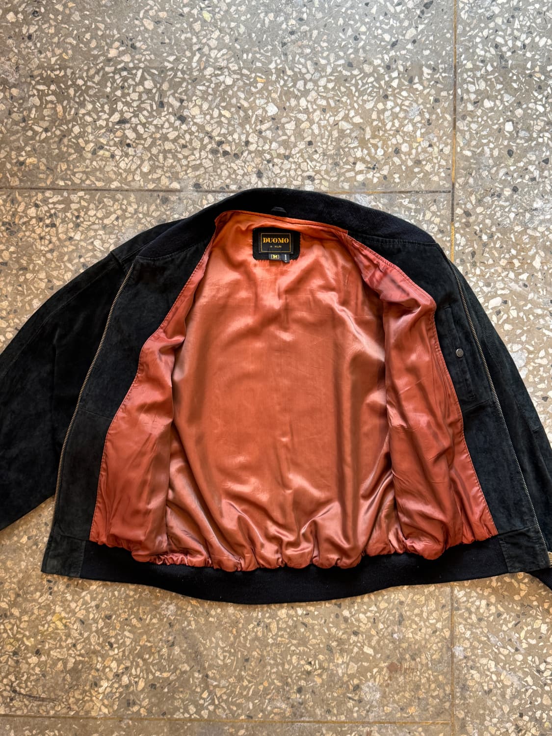 90~00s 카우하이드 스웨이드 봄버자켓(O68) 상품이미지3