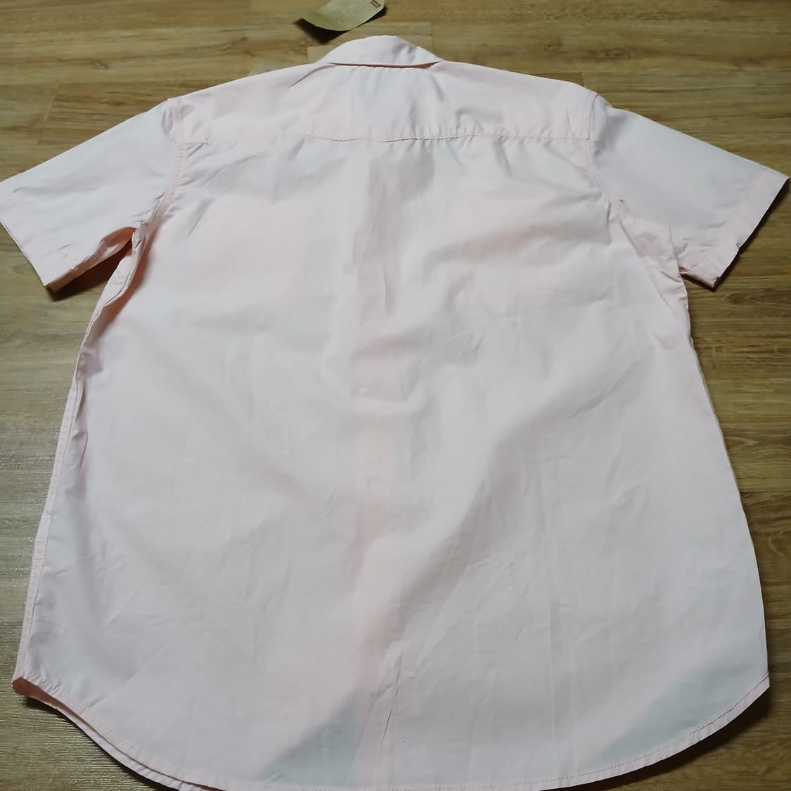 미사용 일본판 리바이스 levis 연핑크 웨스턴 반팔 셔츠 남방 상품이미지6