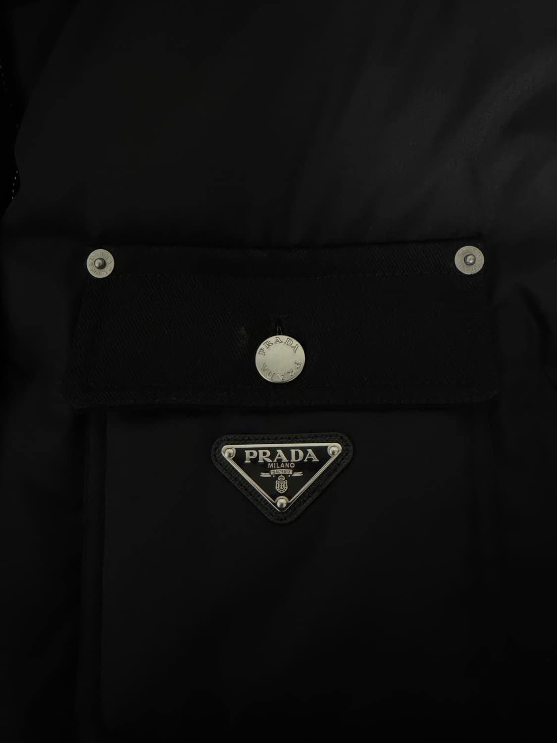 프라다 리나일론 크롭다운 패딩 상품이미지3