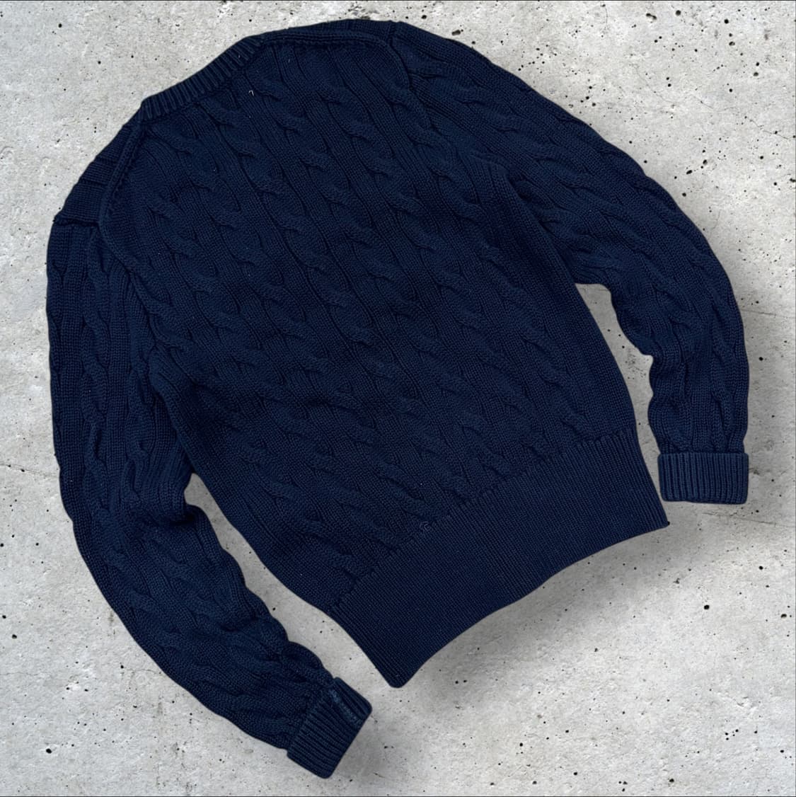 [XS] 폴로 랄프로렌 신형 큐알 네이비 니트 가디건 B734 상품이미지2