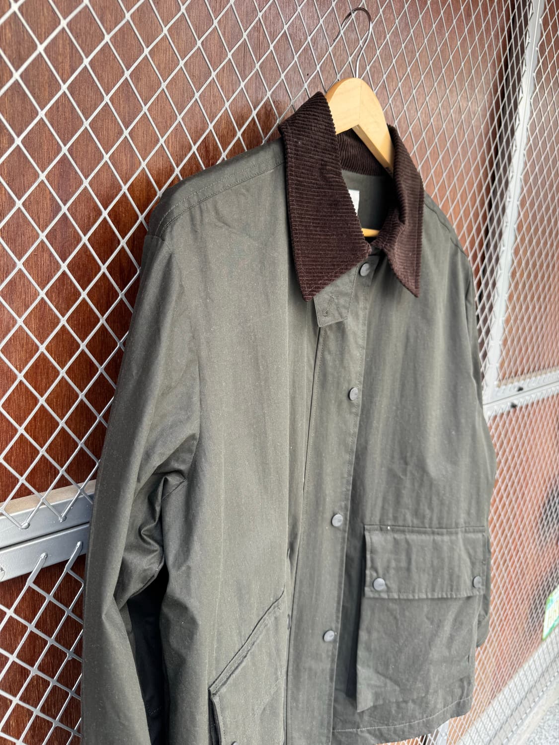 스튜디오톰보이 코듀로이 카라 오버핏 헌팅 자켓 F 상품이미지7