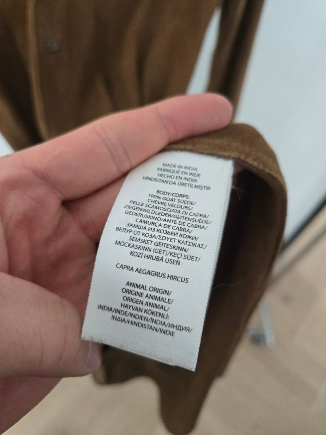 폴로랄프로렌 고트 스웨이드 셔츠 원피스 상품이미지4
