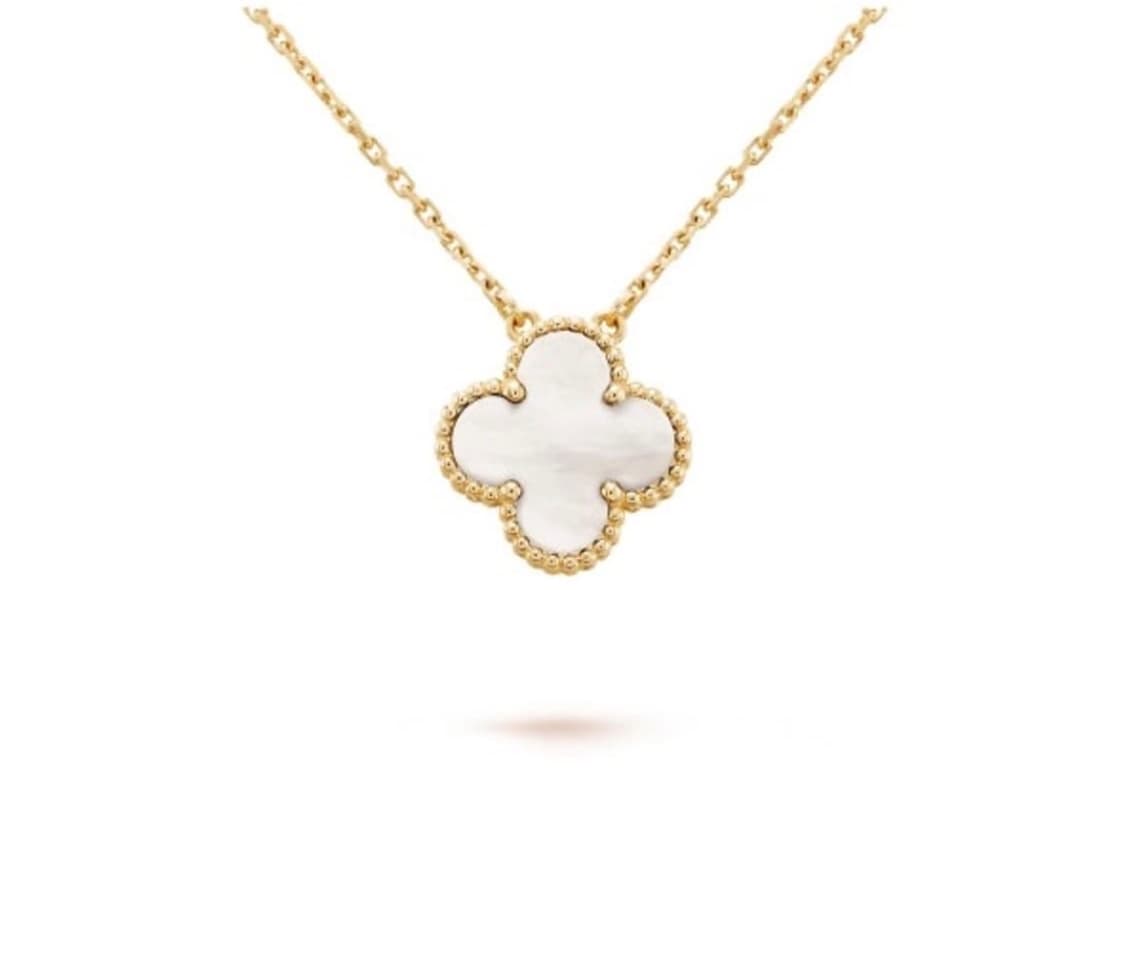 (퀄레전드) 반클리프 앤 아펠 화이트골드 목걸이 (배송비포함) 상품이미지1