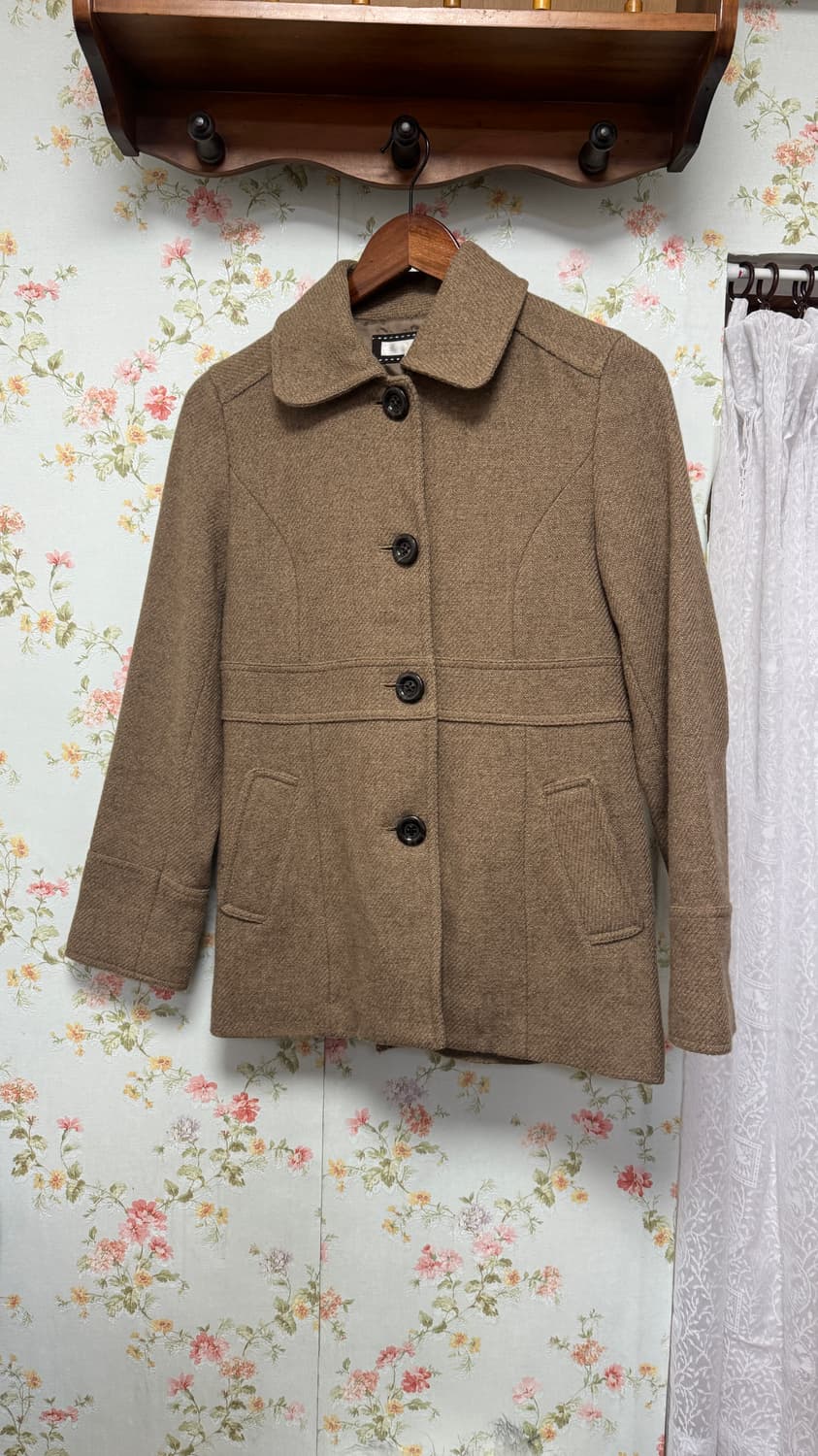 울 하프 코트 상품이미지1