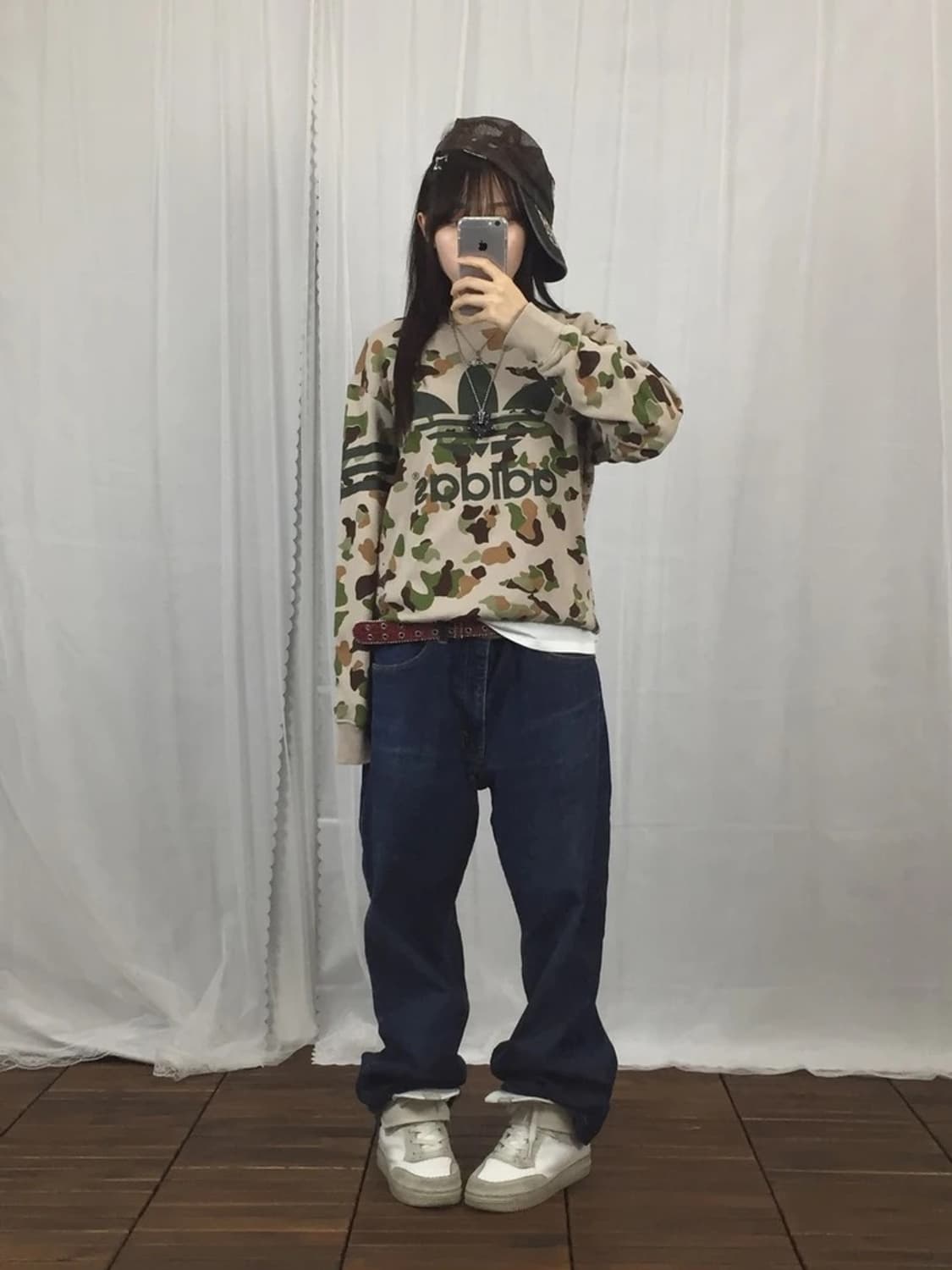 Adidas Originals Camo Sweatshirt 상품이미지1
