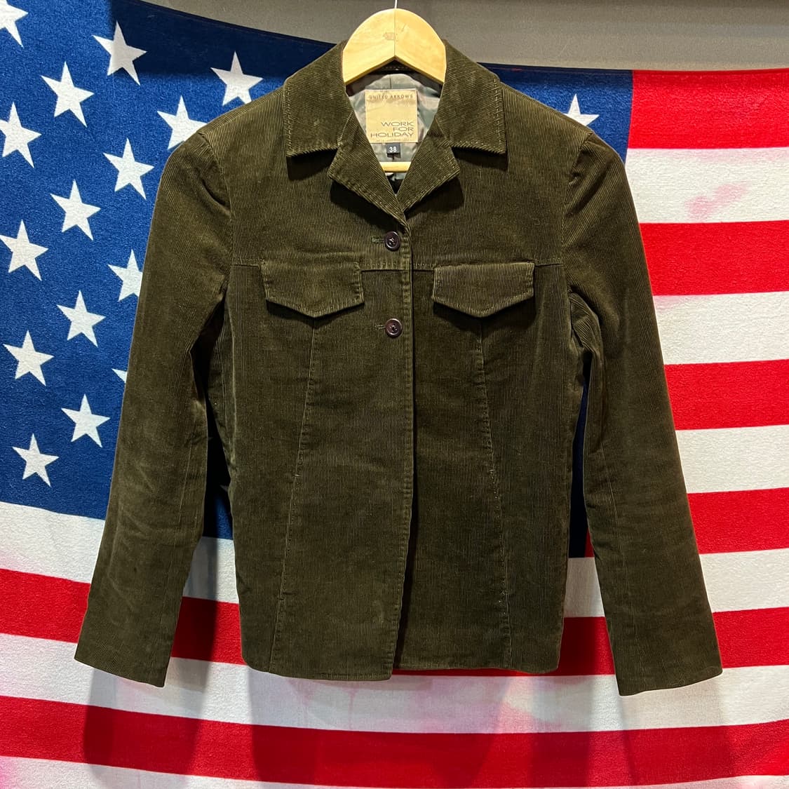 유나이티드 애로우즈 코듀로이 자켓 상품이미지1