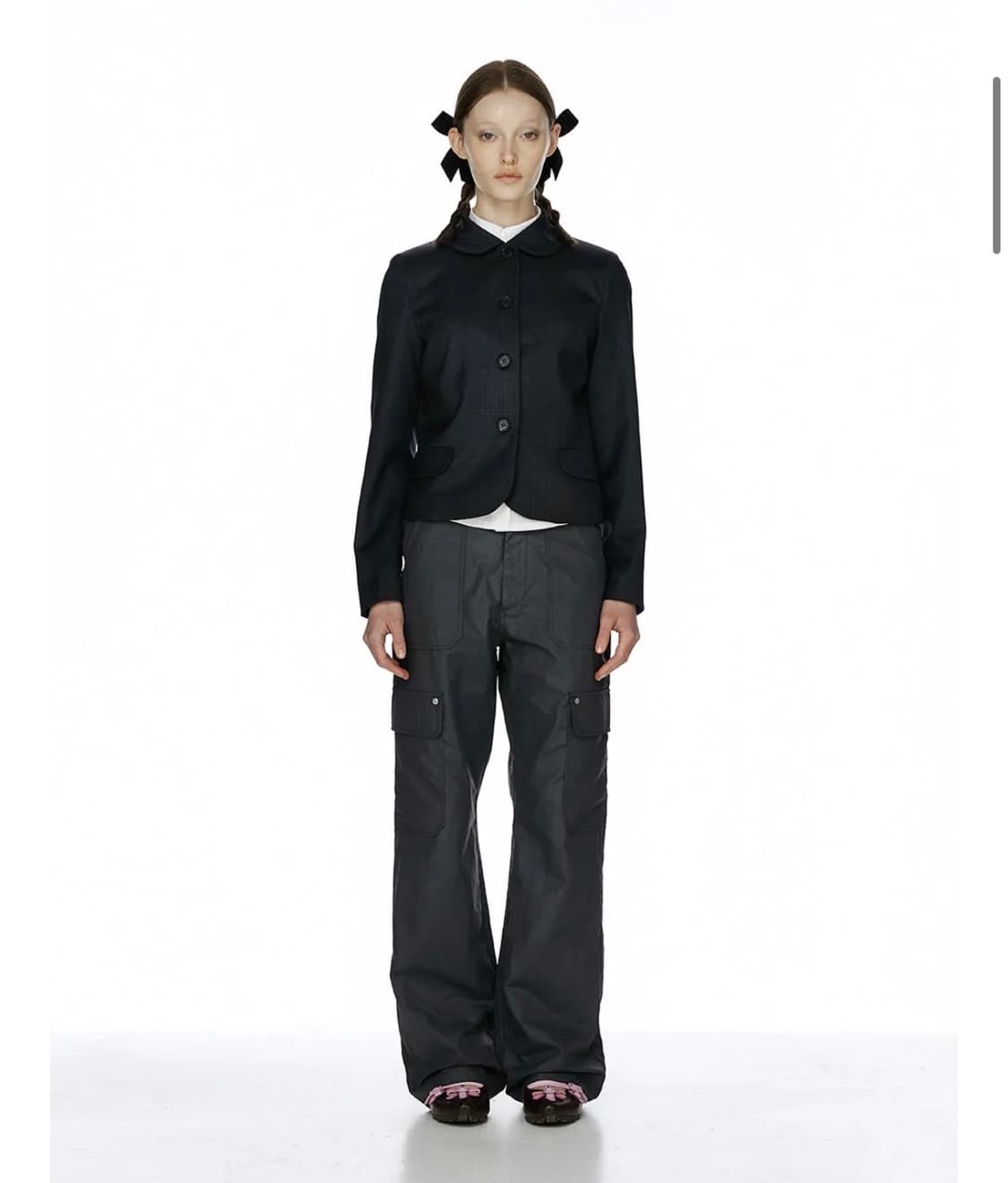 버뮬라 리베트 포켓 팬츠 차콜 상품이미지1