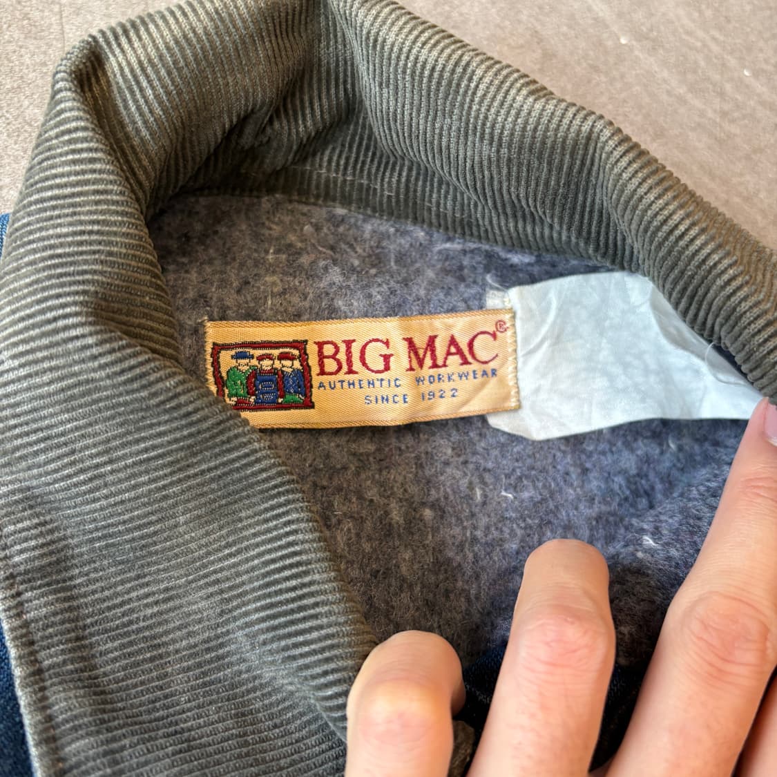 90s Big Mac chore denim jacket  상품이미지6