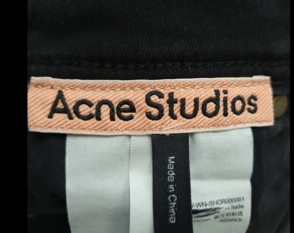 아크네 스튜디오 블랙 데님 청바지 28 상품이미지6