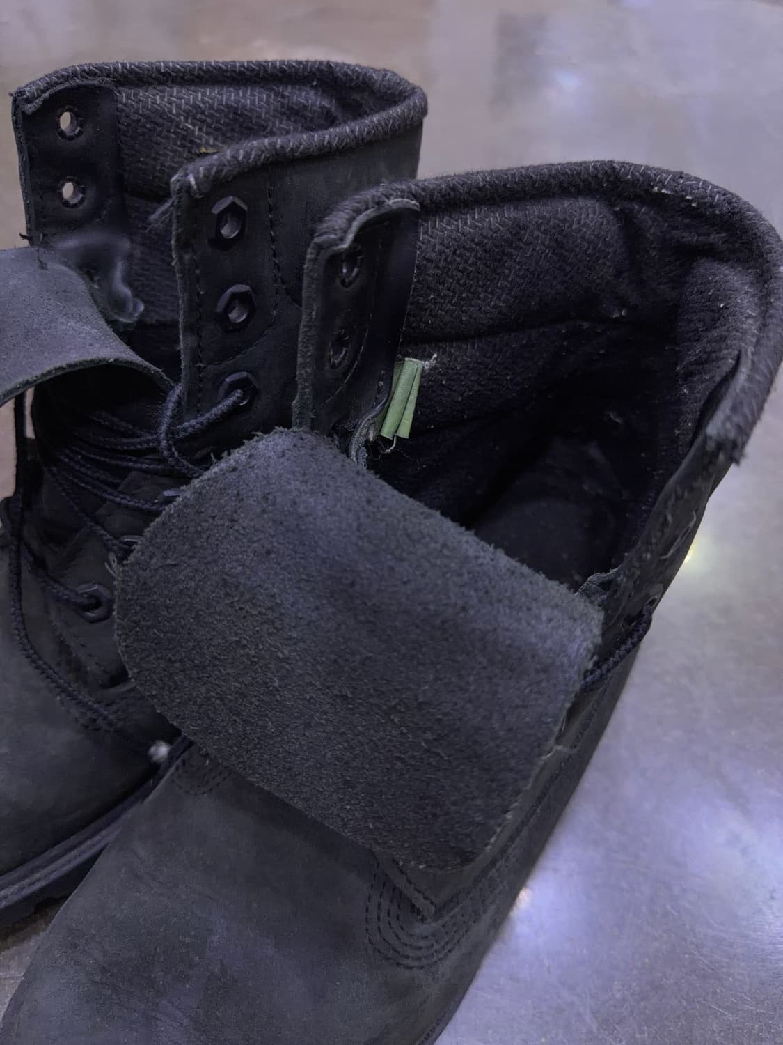 팀버랜드 6인치 워터프루프 부츠 워커 블랙 250 상품이미지4