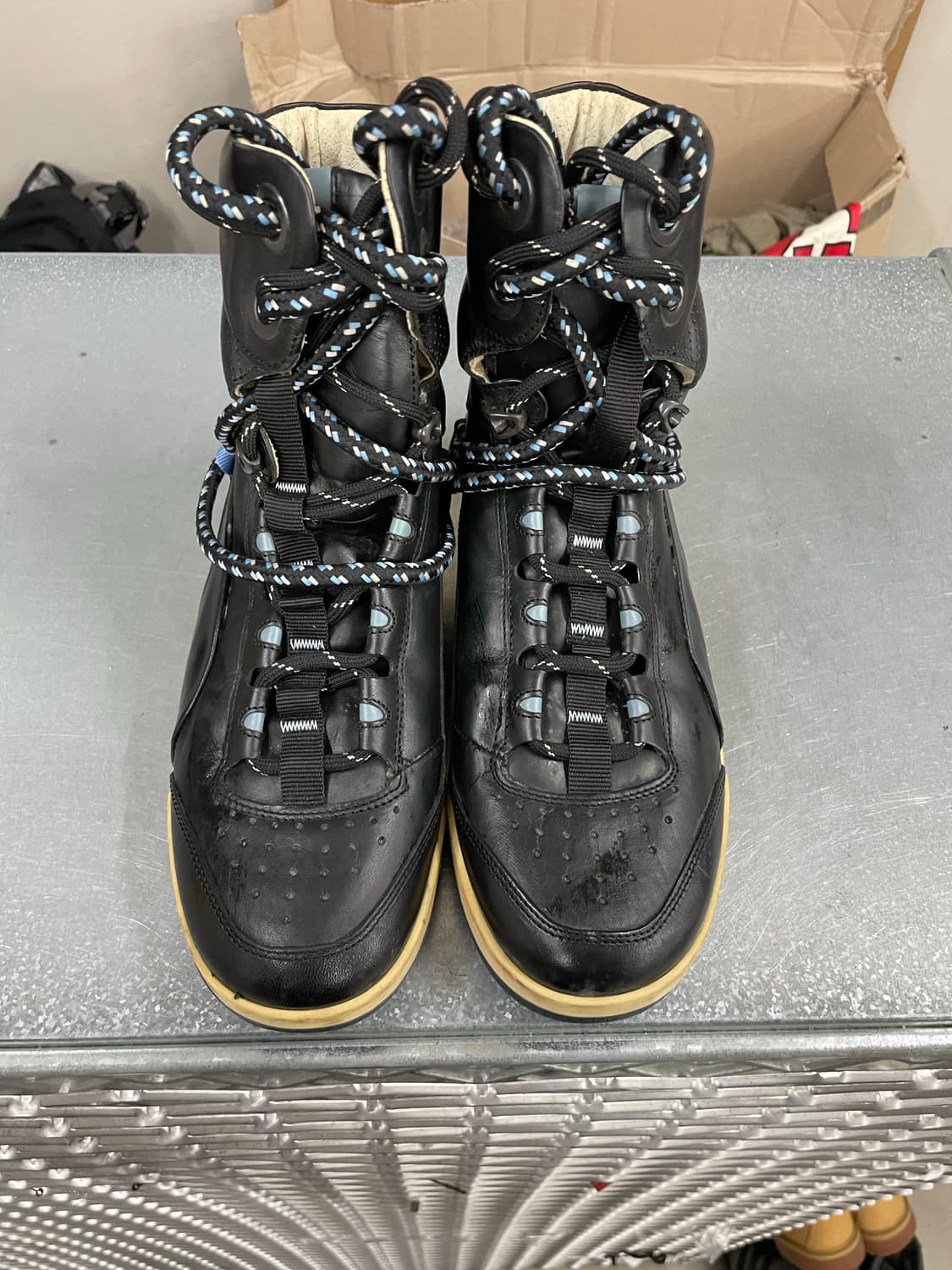 푸마 X 알렉산더 맥퀸 하이탑 블랙 us9 (gr-4178) 상품이미지5