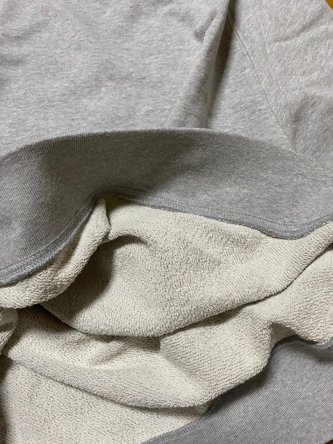 메종 키츠네 트라이컬러 맨투맨 XL 상품이미지6