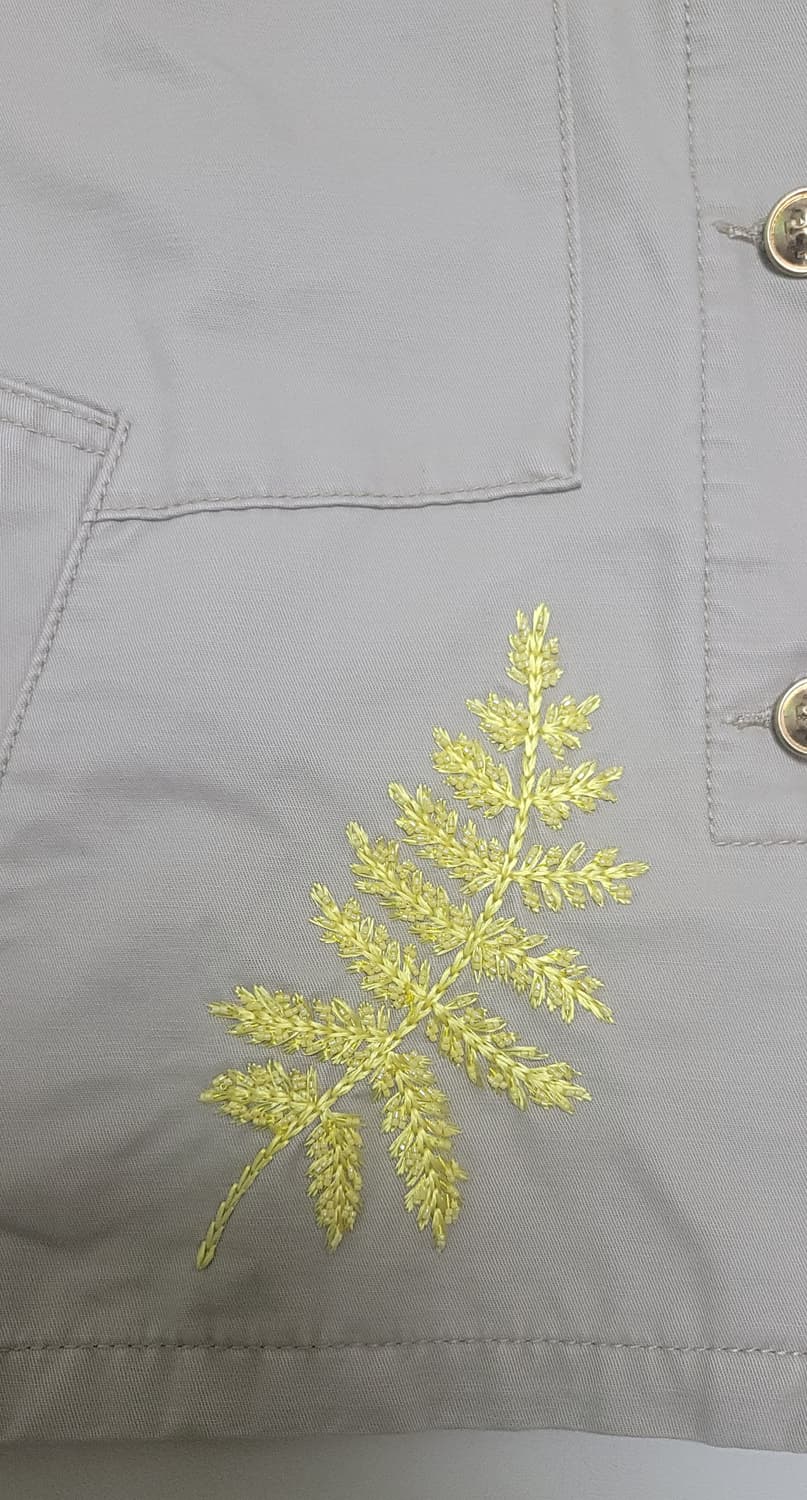 정품 여성  토리버치 자수 코튼 자켓 상품이미지3