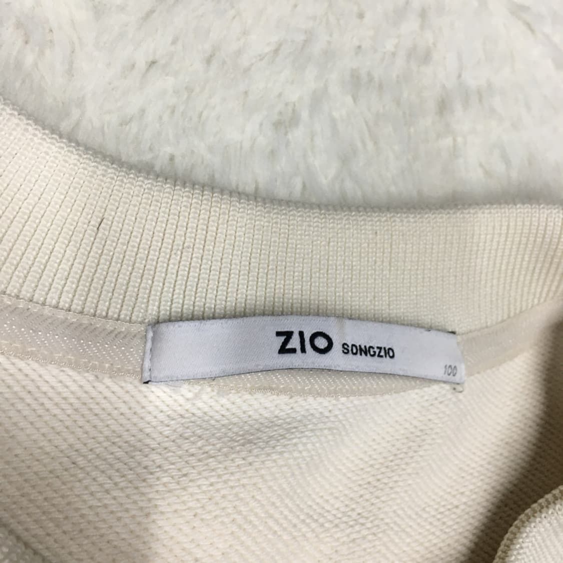 지오송지오 백로고 맨투맨 DD16 상품이미지2