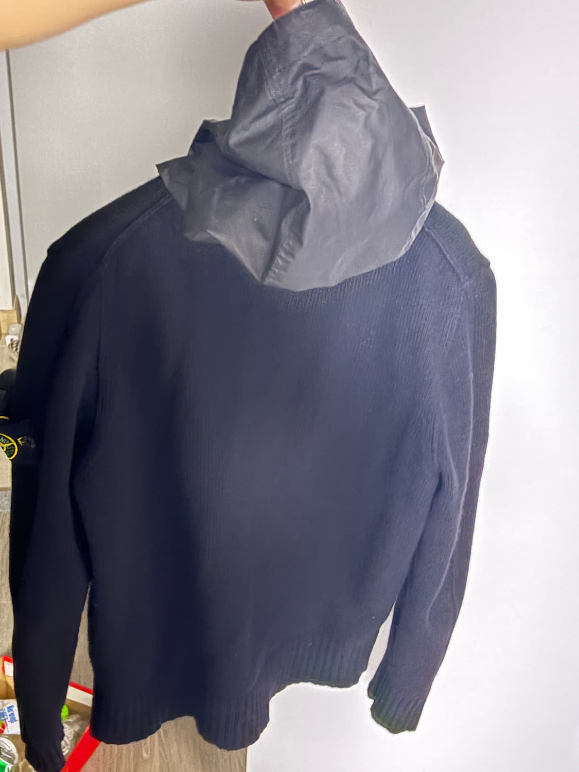 스톤아일랜드 니트집업 상품이미지2