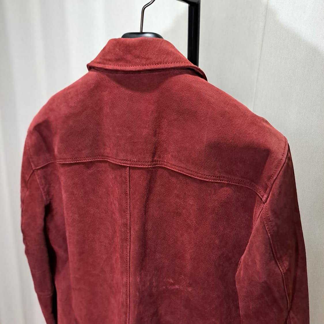 (택포) 자라 리얼레더 스웨이드 트러커 자켓 100-105 B772 상품이미지5