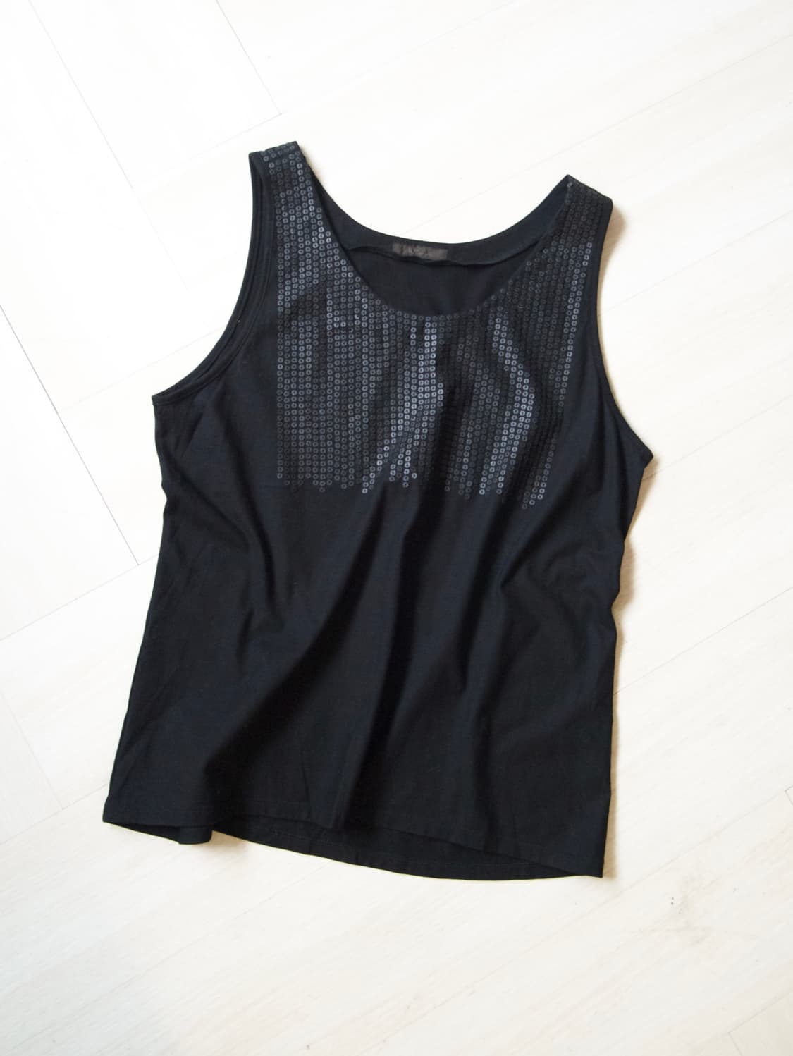 [K.T KIYOKO TAKASE] spangle sleeveless 상품이미지1