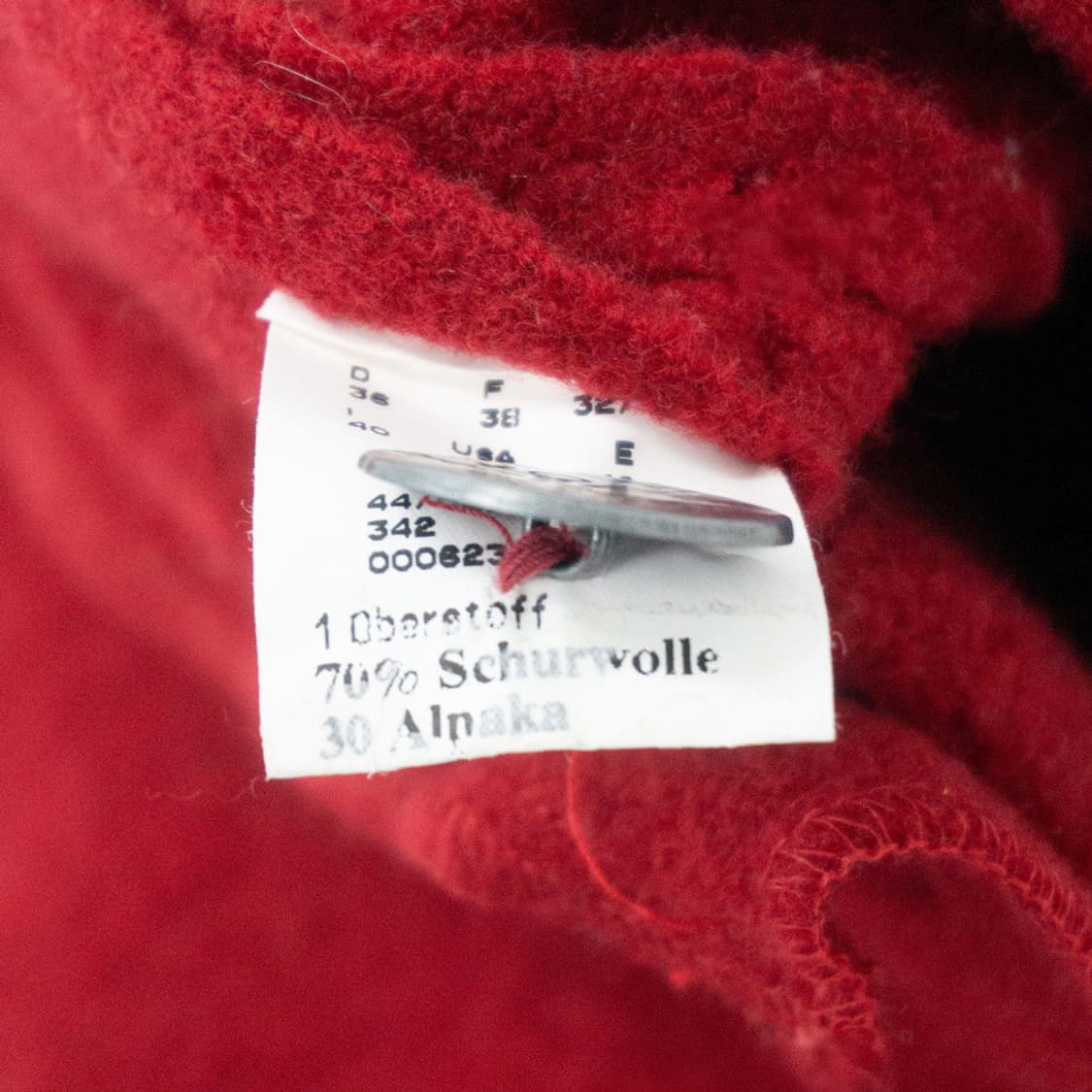 [GIESSWEIN] 붉은 벽난로 코트 상품이미지7