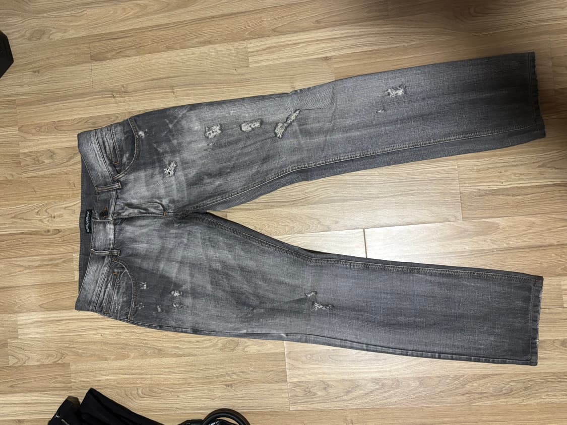 돌체앤가바나 14클래식 흑청 데미지 상품이미지1