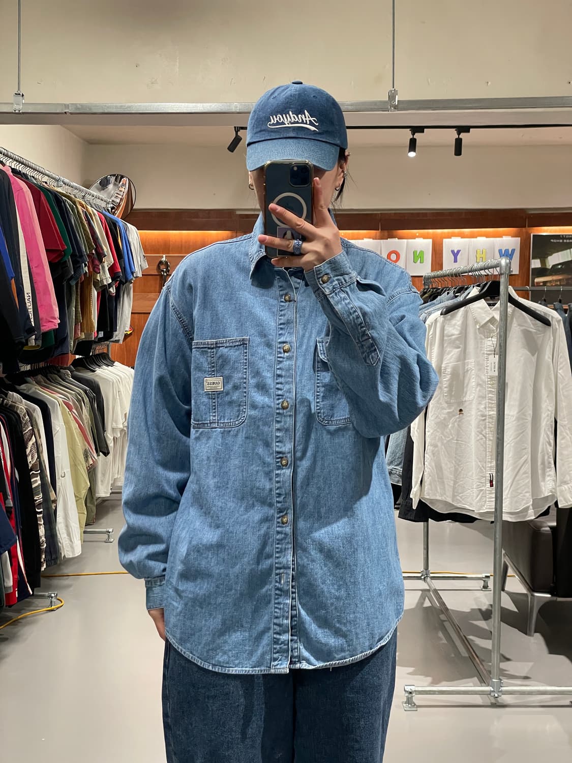 OLD GUESS 데님 셔츠 상품이미지1