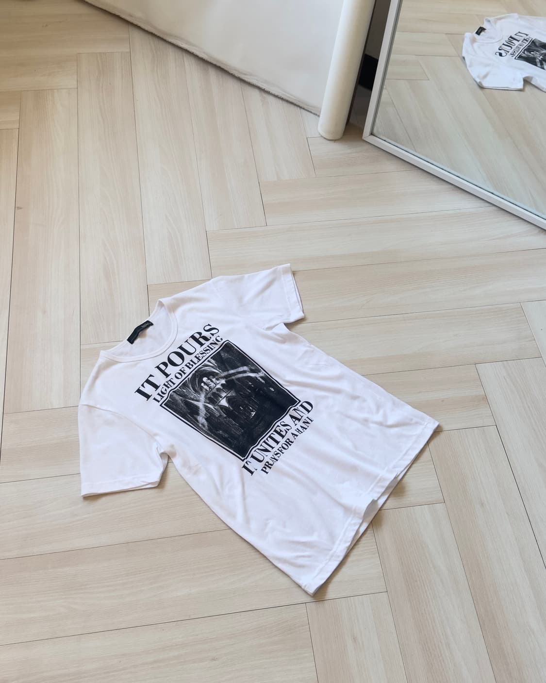 [MOSSIMO] U neck print tee 상품이미지2