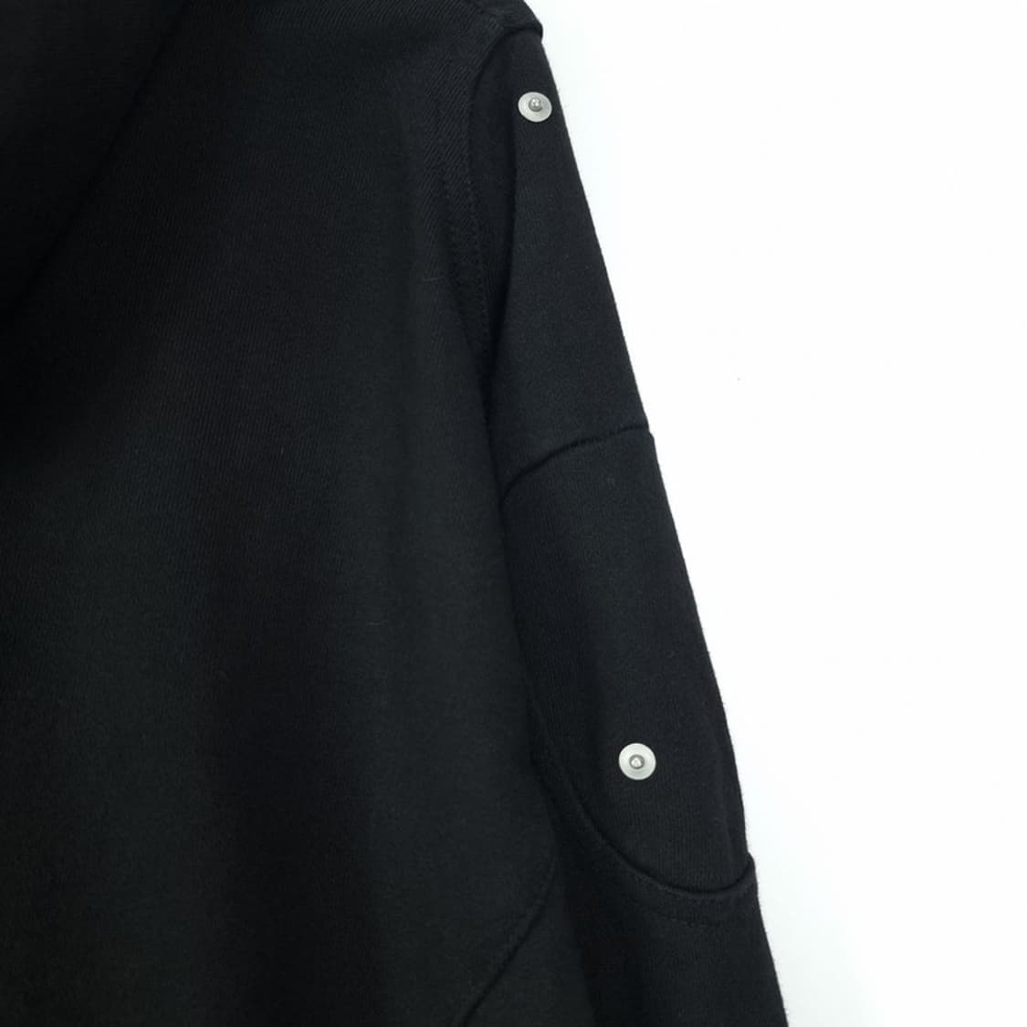 [선데이오프클럽] 풀 페이스 집업 헤비 테리 모토 크롭 후드 M20247 상품이미지7