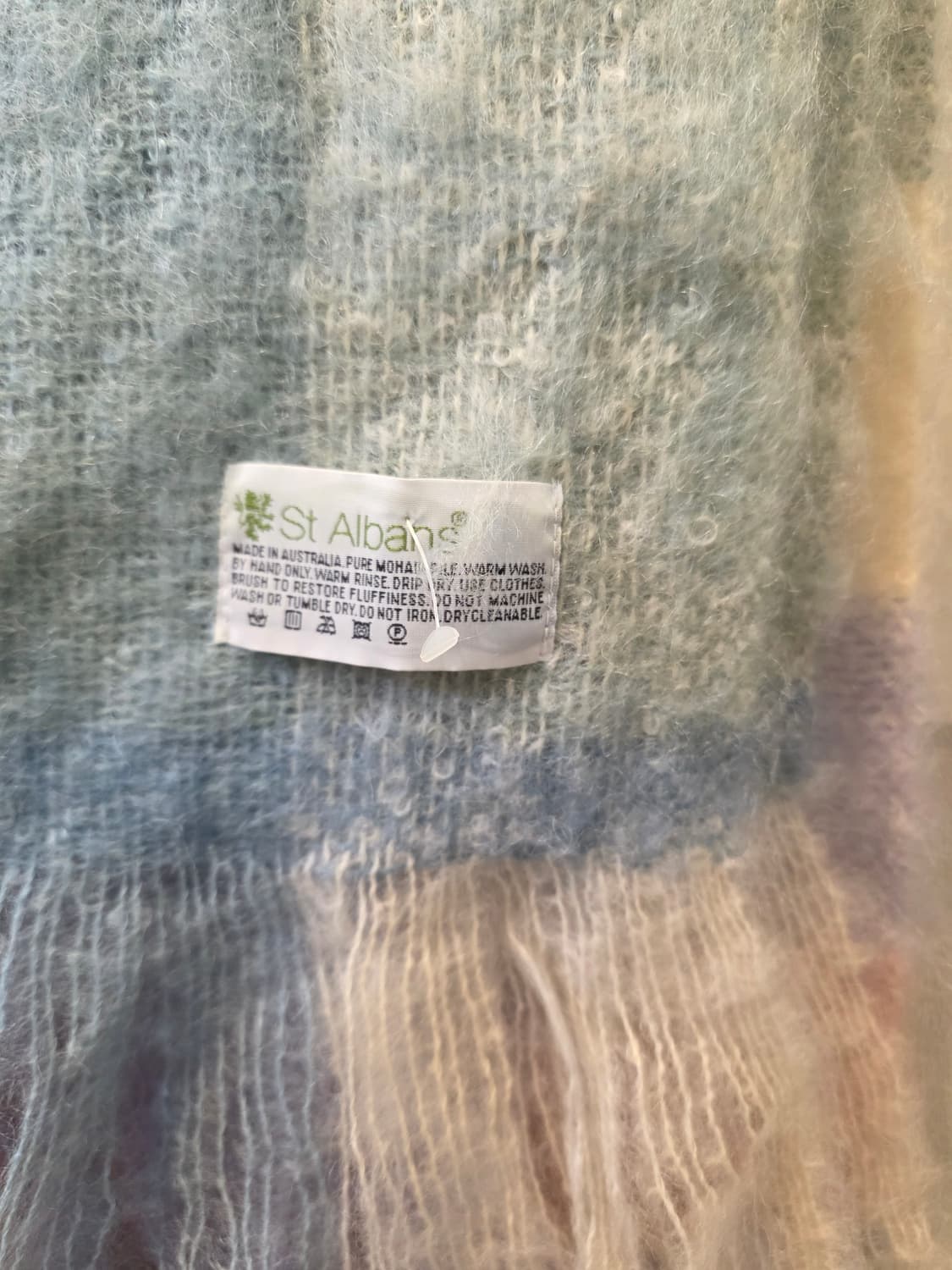 St Albans 모헤어 숄 겸 머플러 상품이미지5