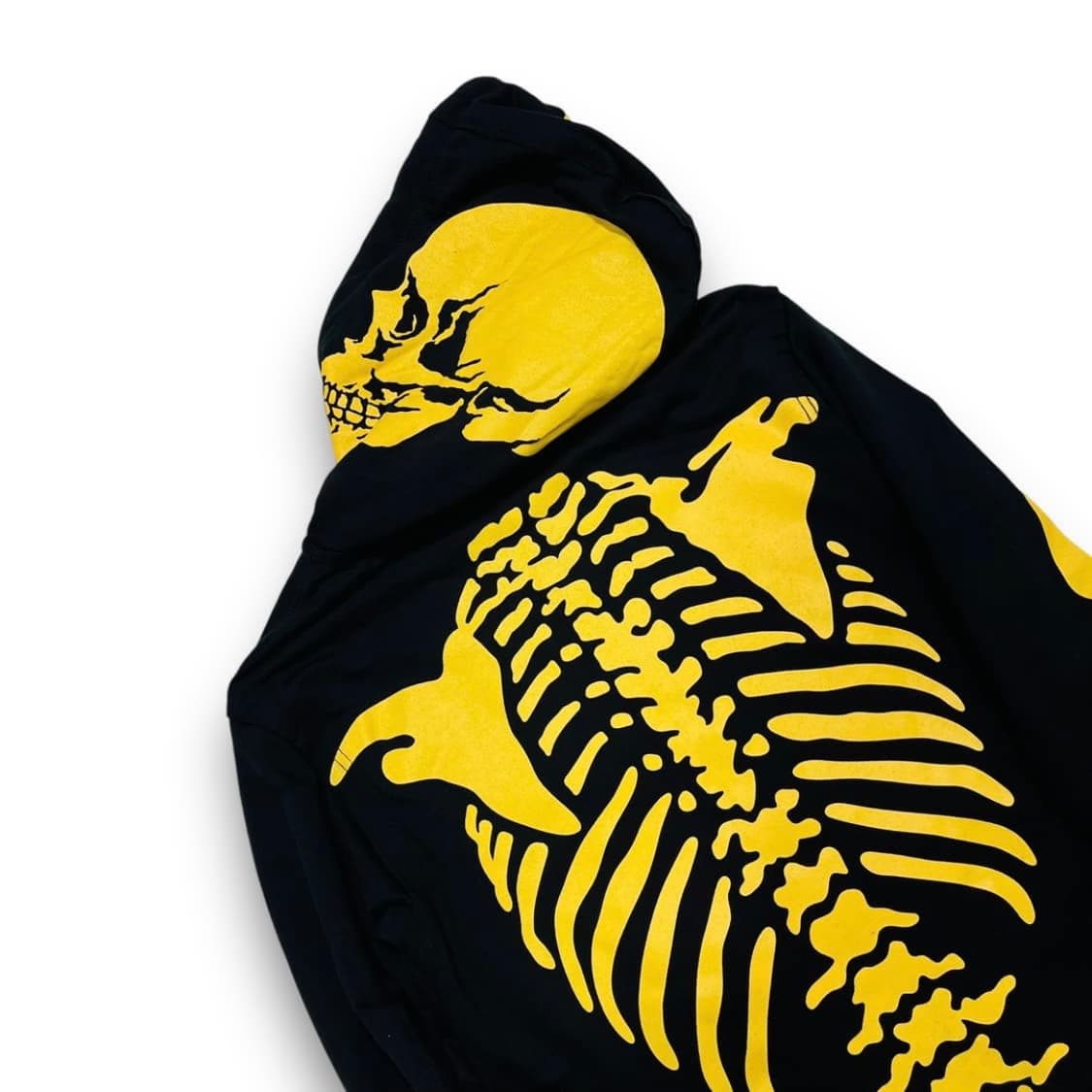 펑크 에이전트 스켈레톤 옐로우 아카이브 후디 집업 상품이미지4