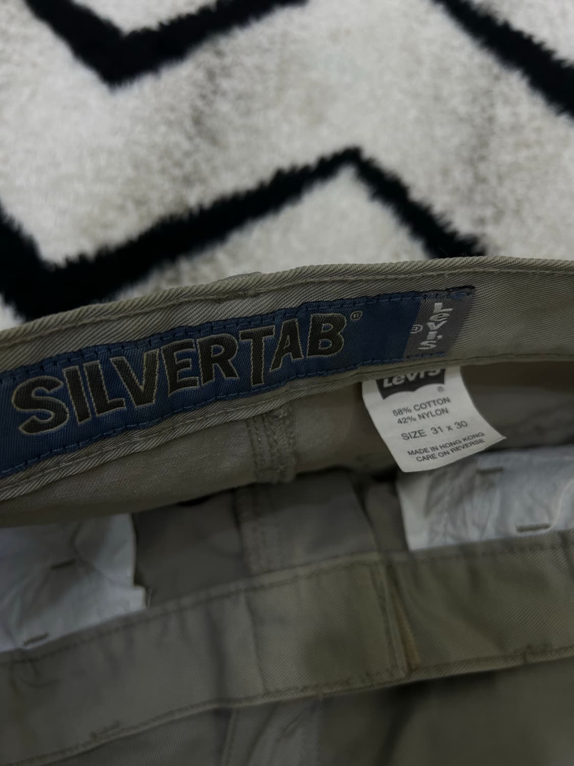 [31]리바이스 실버탭 코튼 카고 팬츠/올리브 상품이미지5