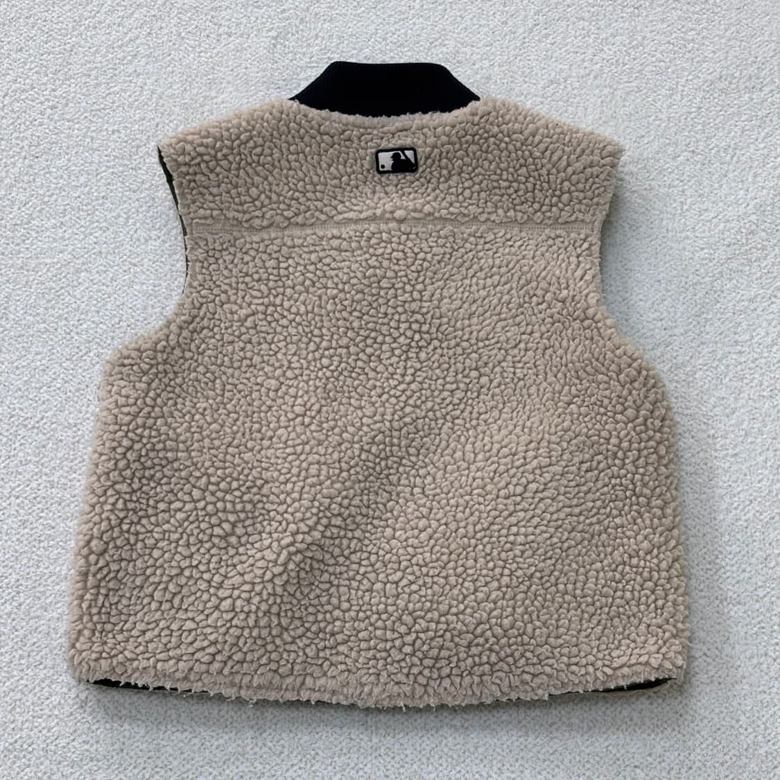 110 MLB 키즈 양털 후리스 조끼 0305E 상품이미지2