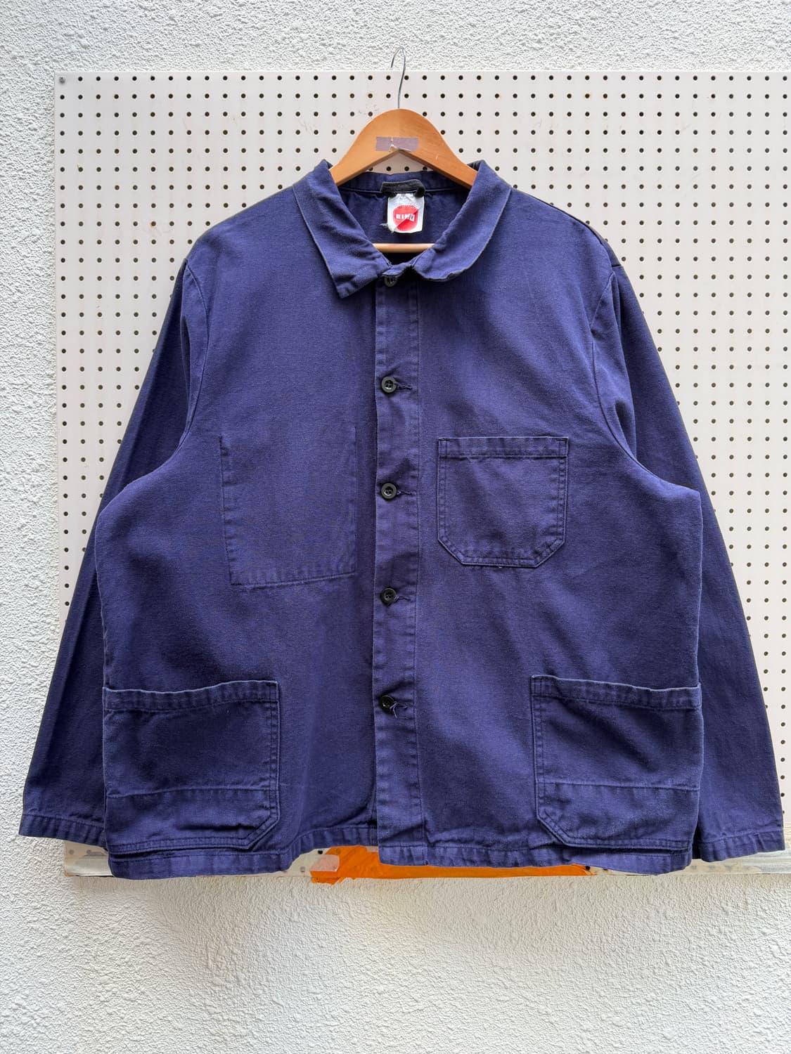 OLD VINTAGE PURPLE BLUE FRENCH 프렌치워크자켓 상품이미지1