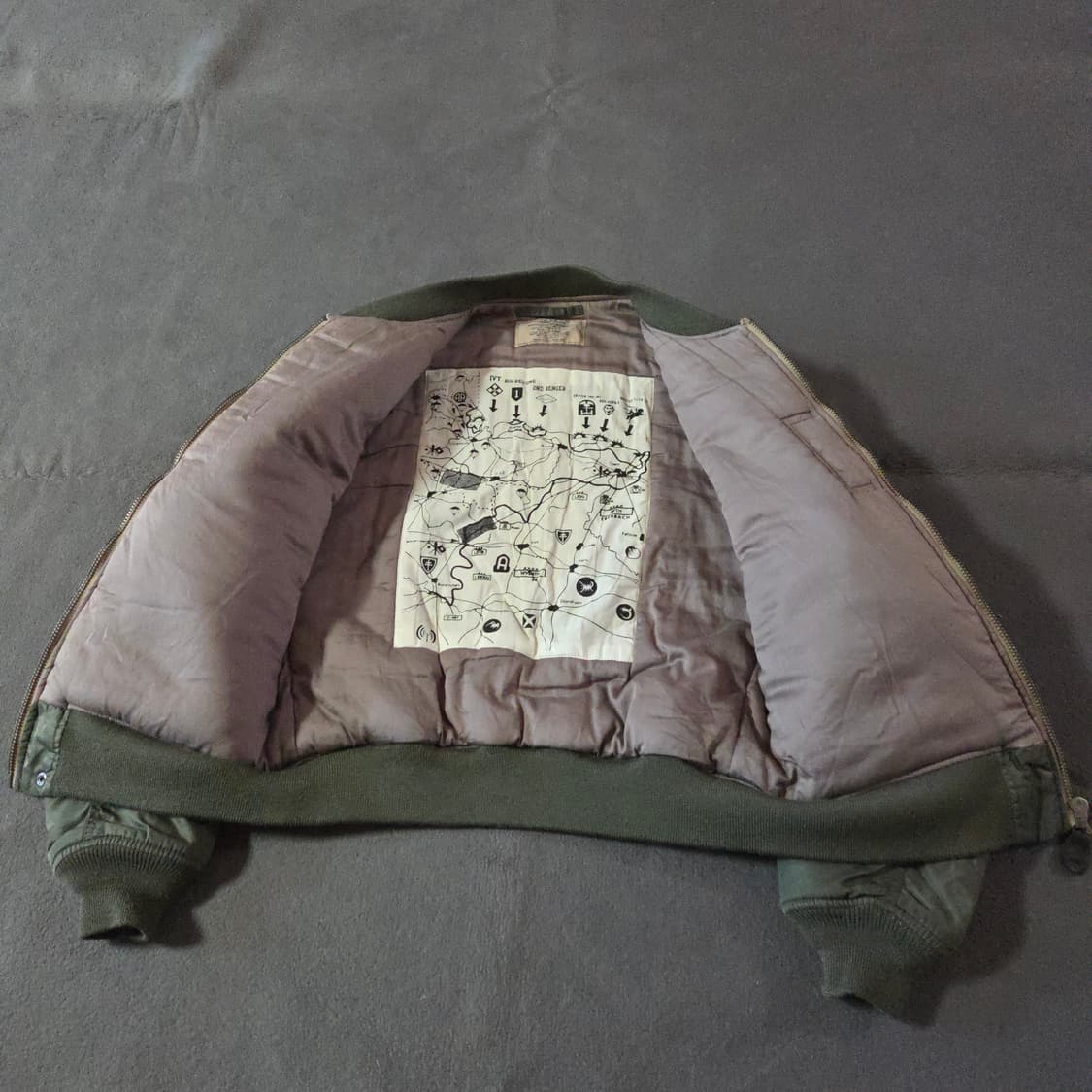 엑스톤즈 테니어 ma-1 플라이트 봄버 자켓 L 상품이미지7