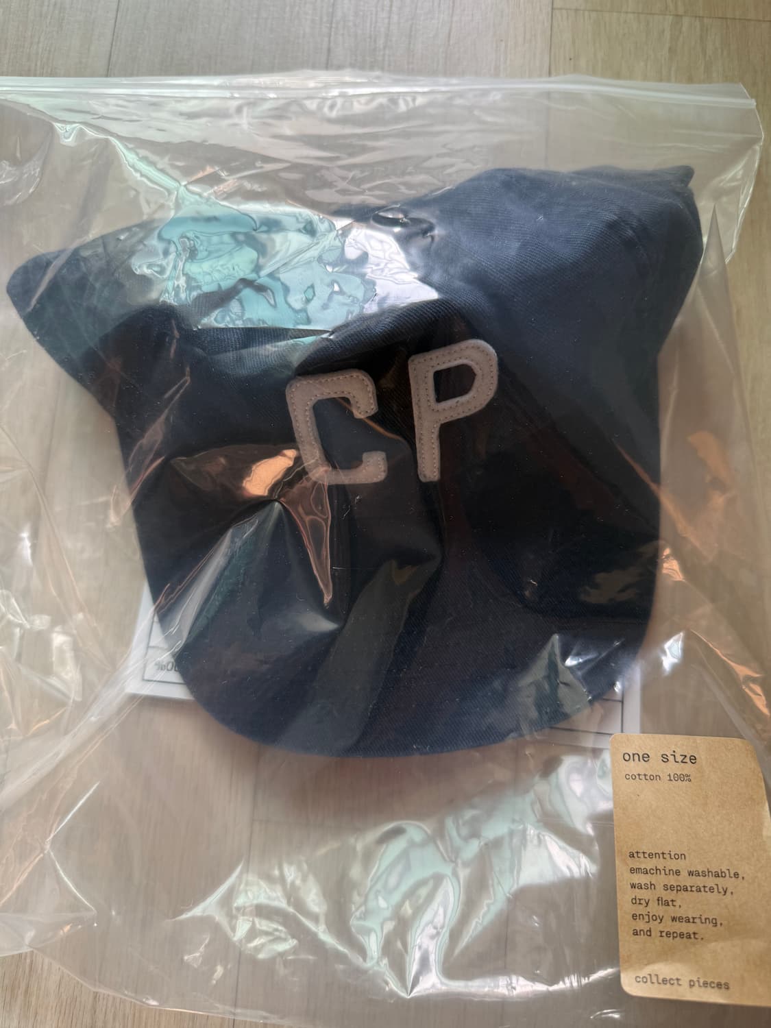 컬렉트피시스 CP 5패널 캡 네이비 상품이미지1