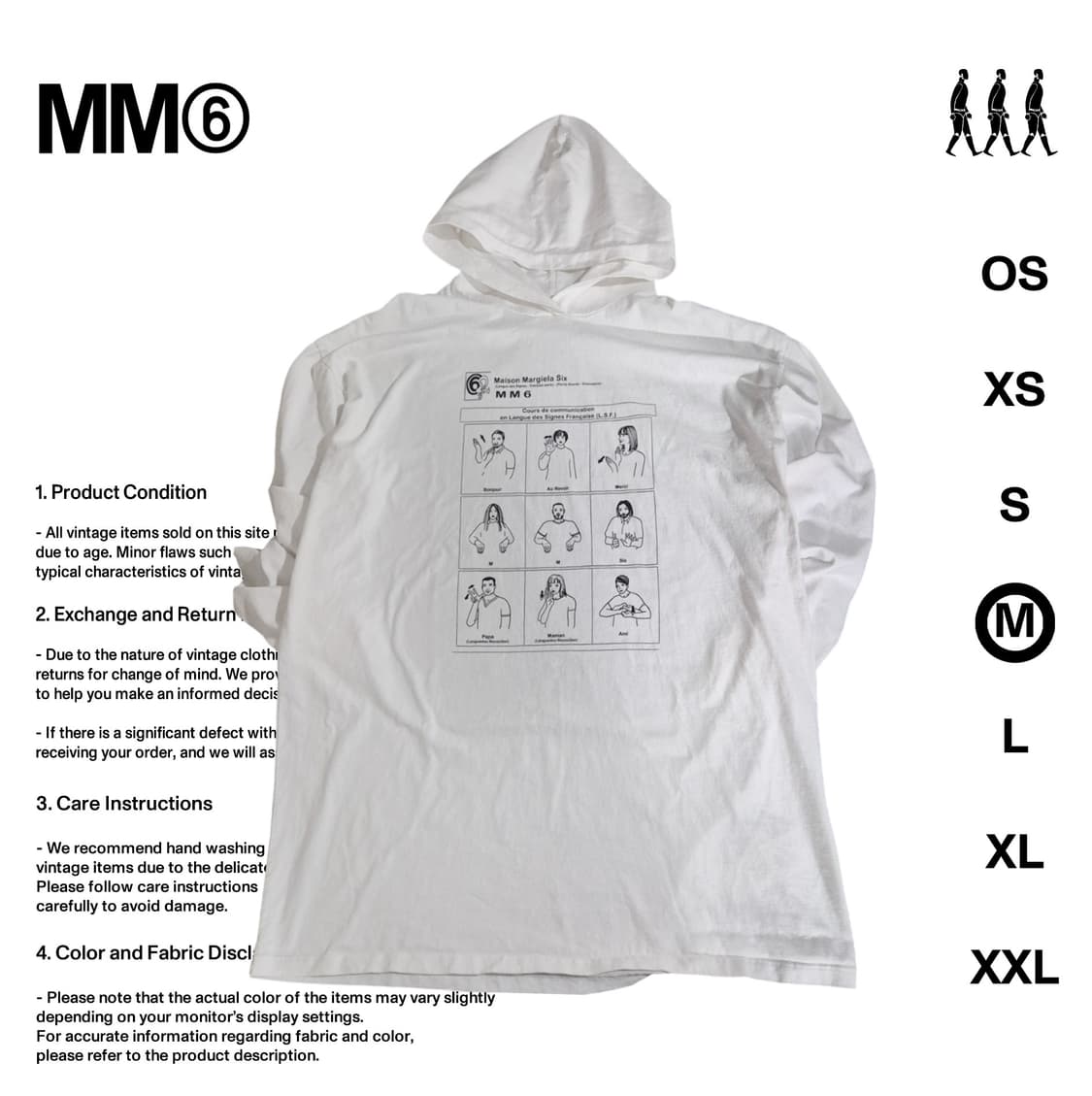 MM6 원피스 후드티 M사이즈 상품이미지1