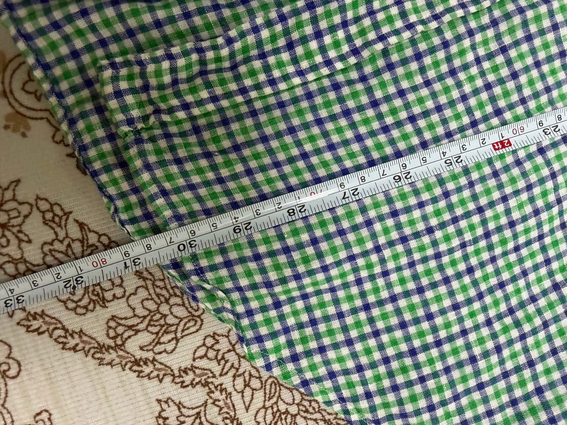 Polo Ralph Lauren 린넨100% 그린블루체크 셔츠 상품이미지6