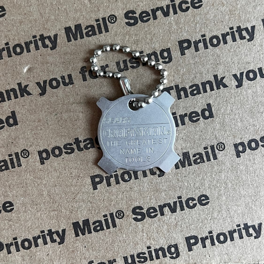 90s Vtg Craftsman Tool Keyring 상품이미지1